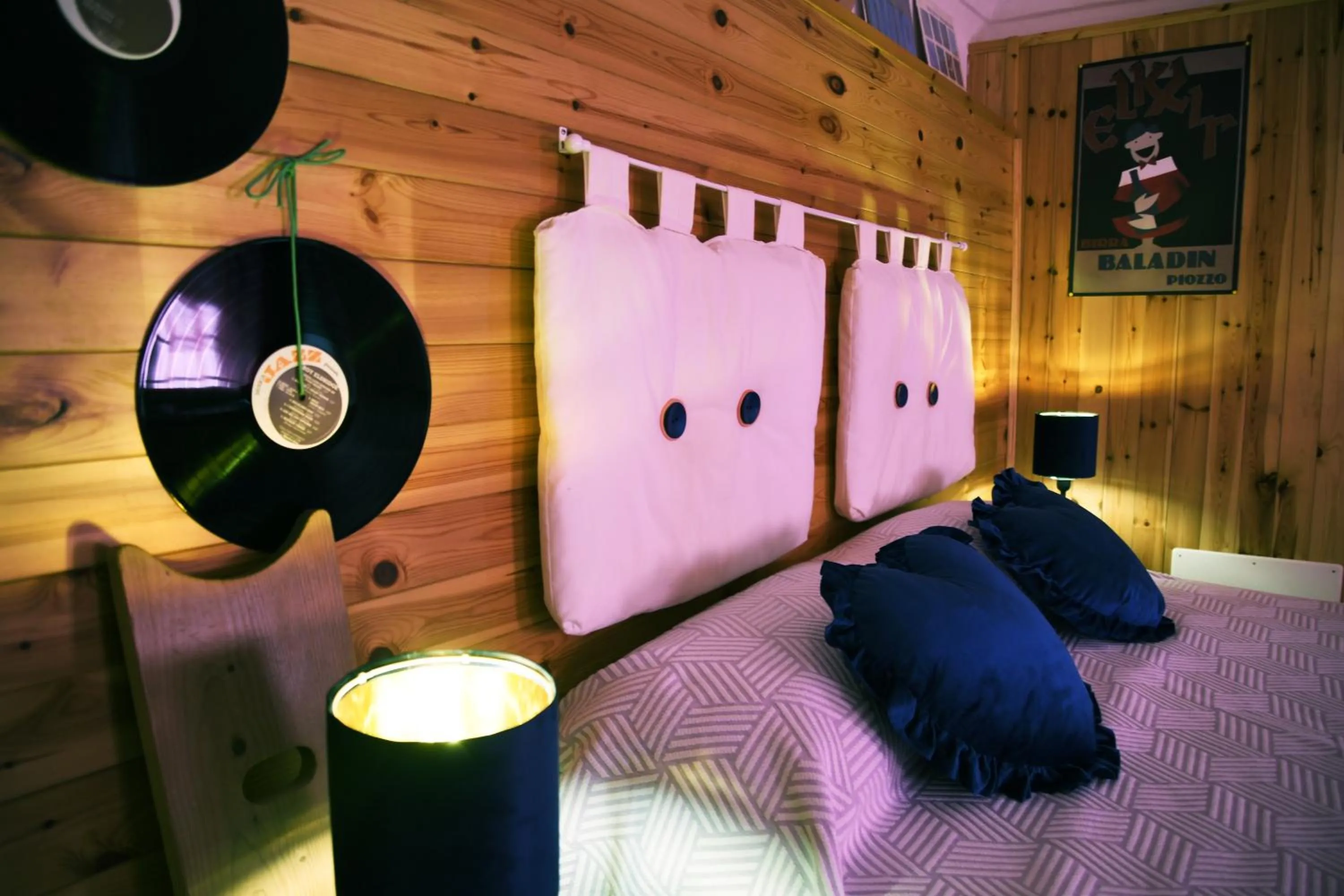 Bed in B&B Cascina Brunod