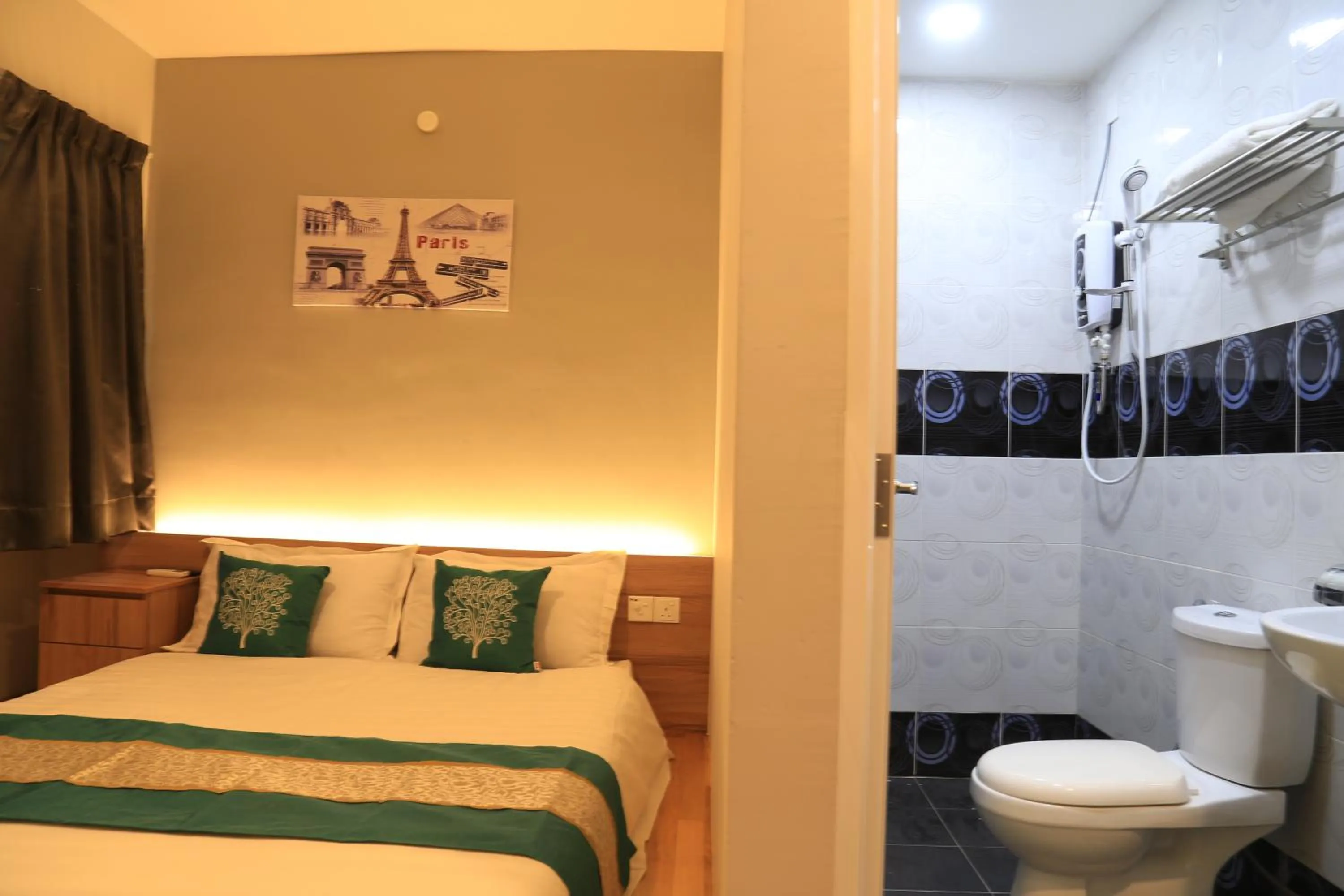 Bed in Lavana Hotel Batu Caves