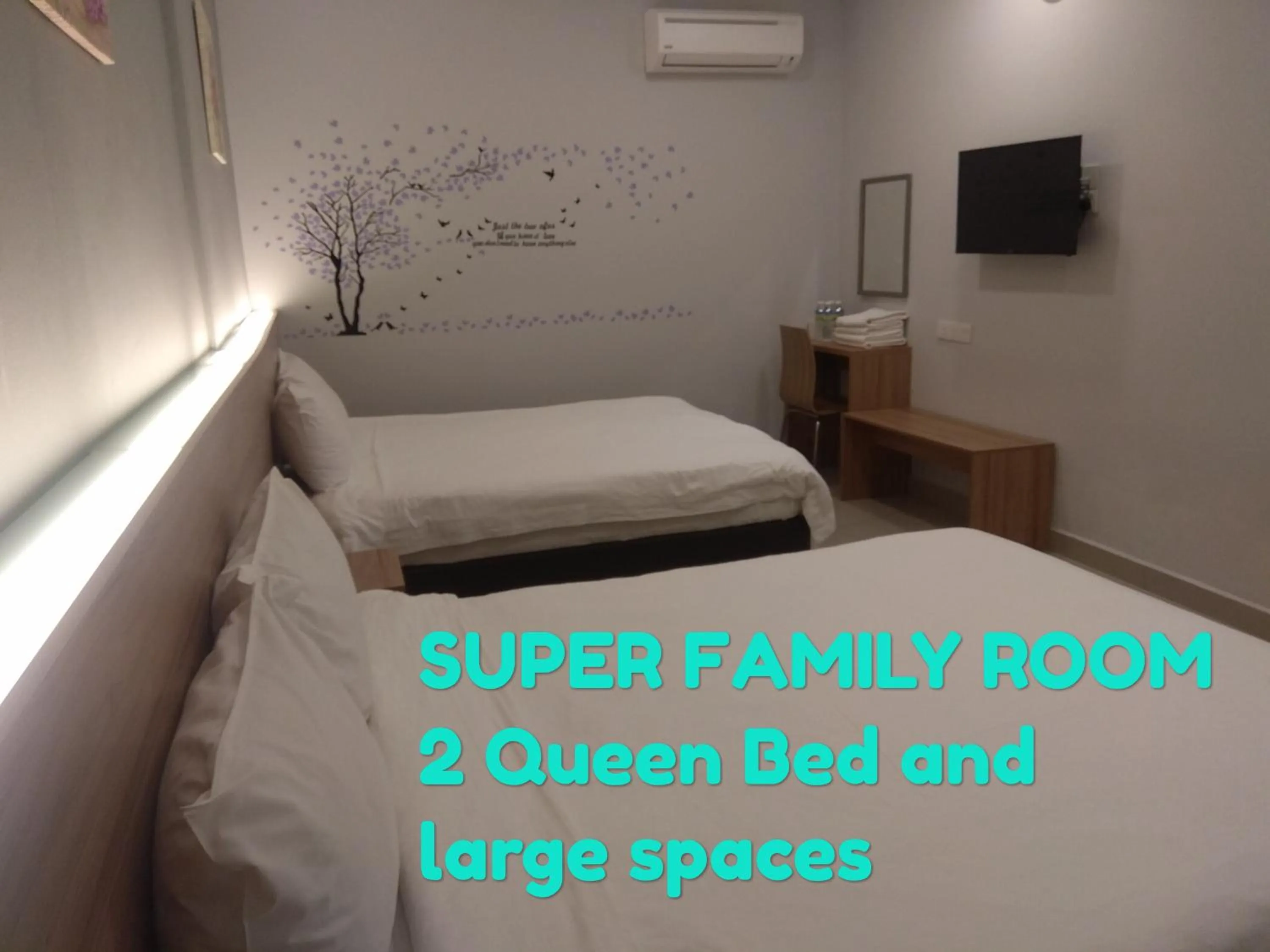 Bed in Lavana Hotel Batu Caves