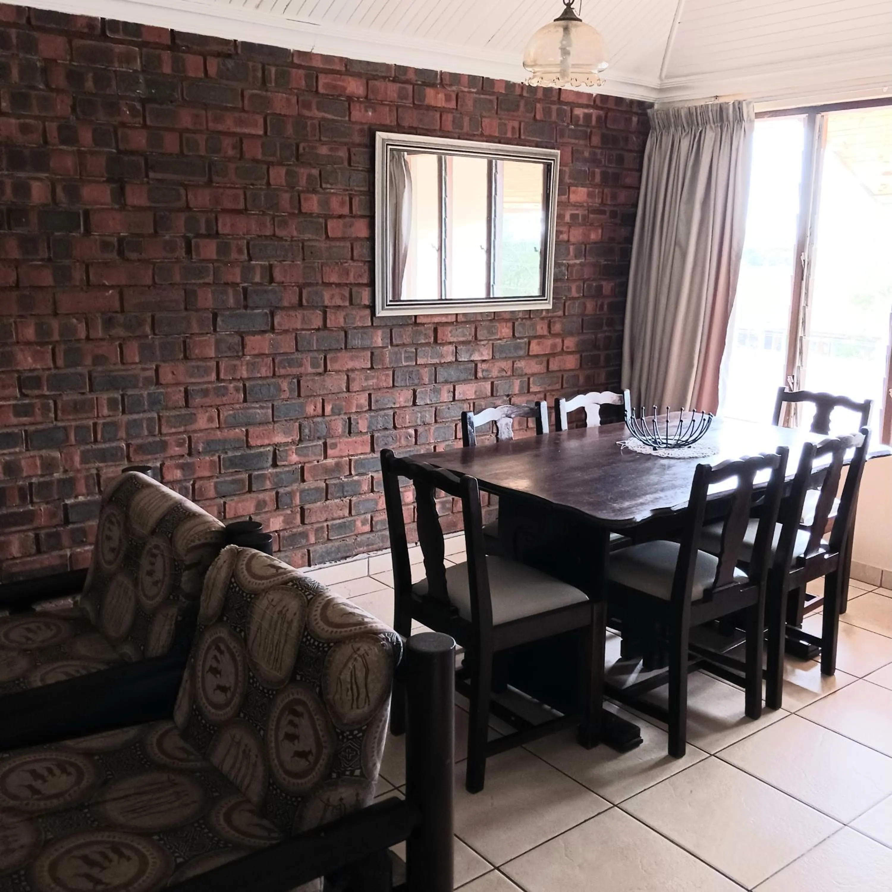 Dining area in St Lucia Palms