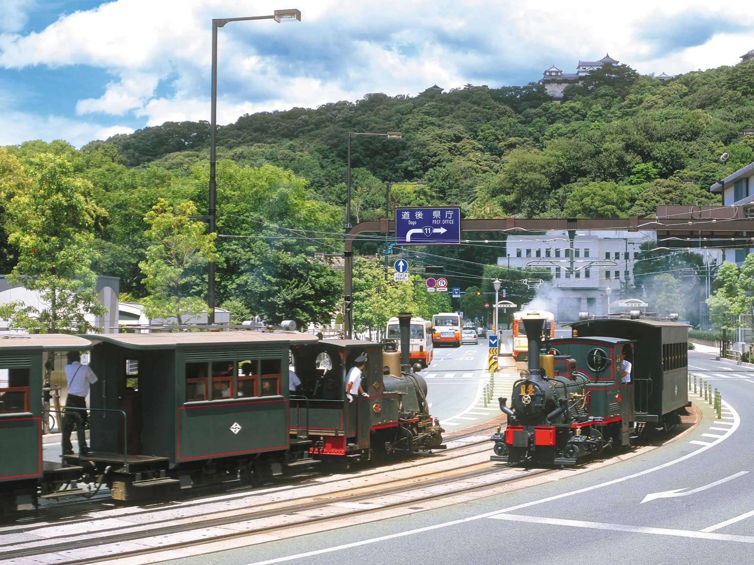 Nearby landmark in Ooedo Onsen Monogatari Dogo