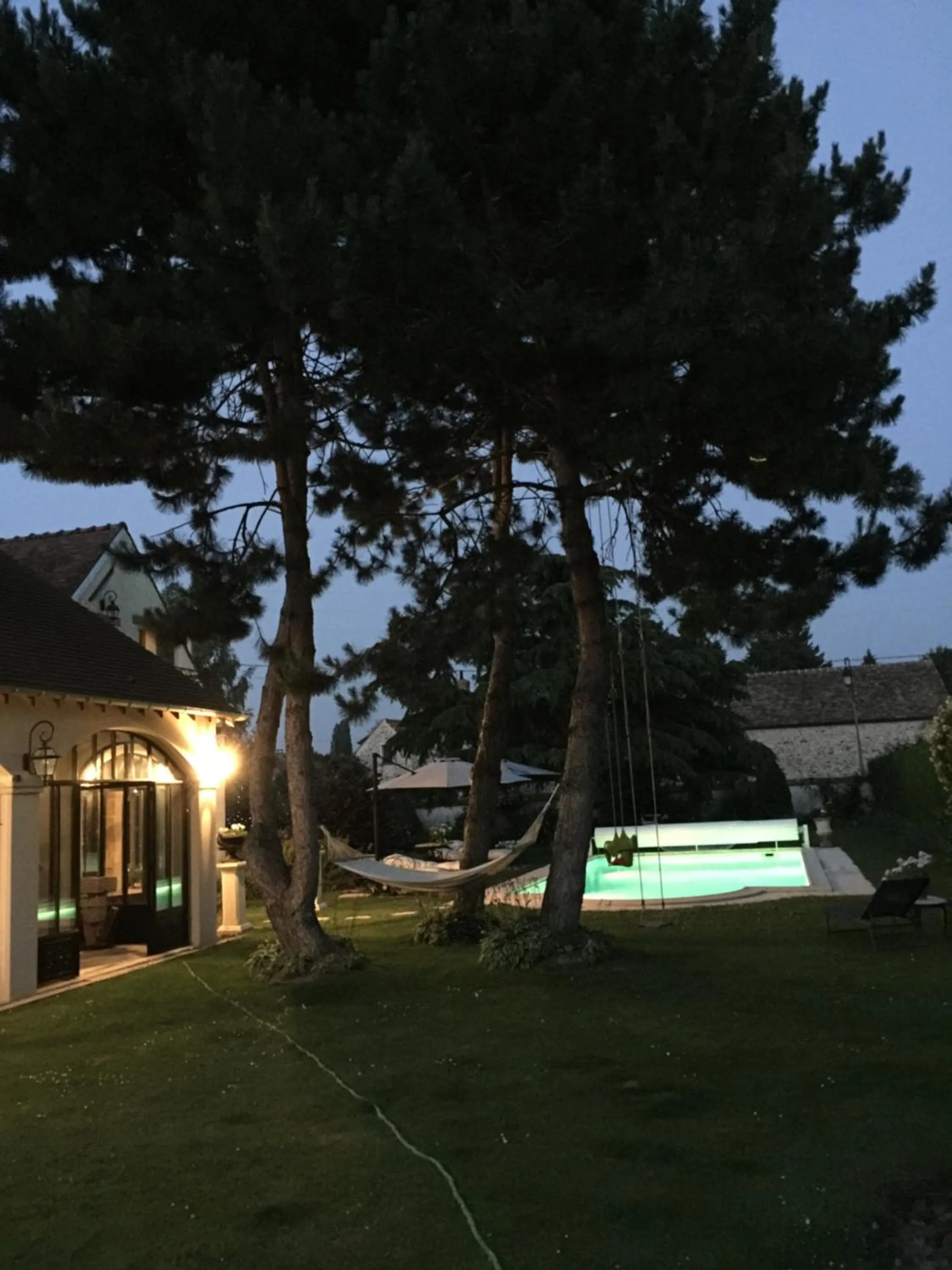 Garden view in Les Prémices De La Forêt