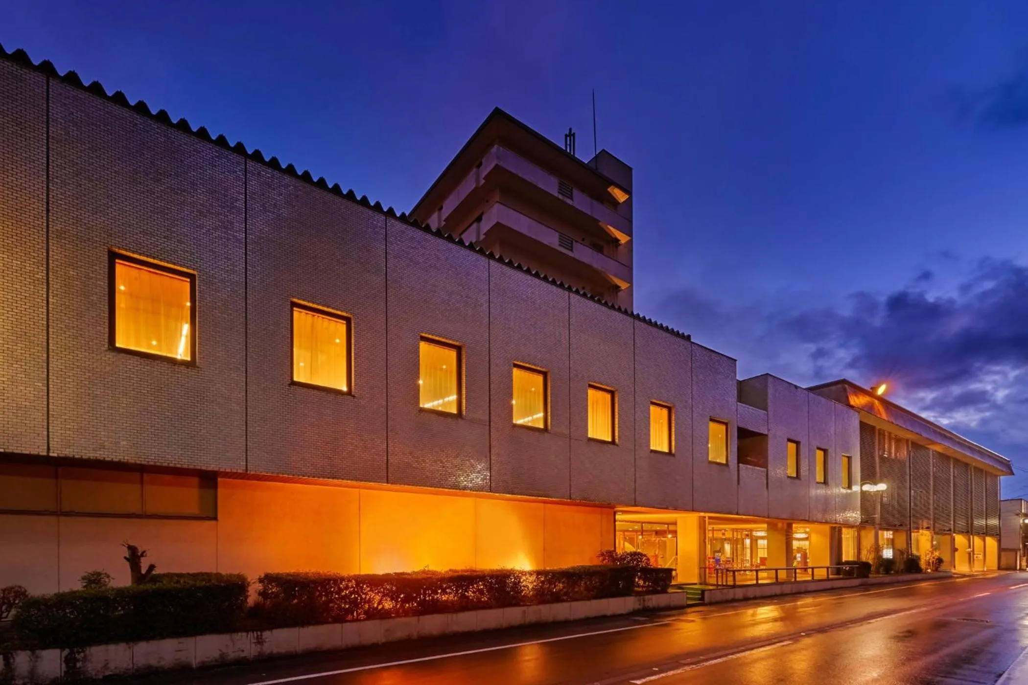 Property building in Ooedo Onsen Monogatari Awazu Grand Hotel