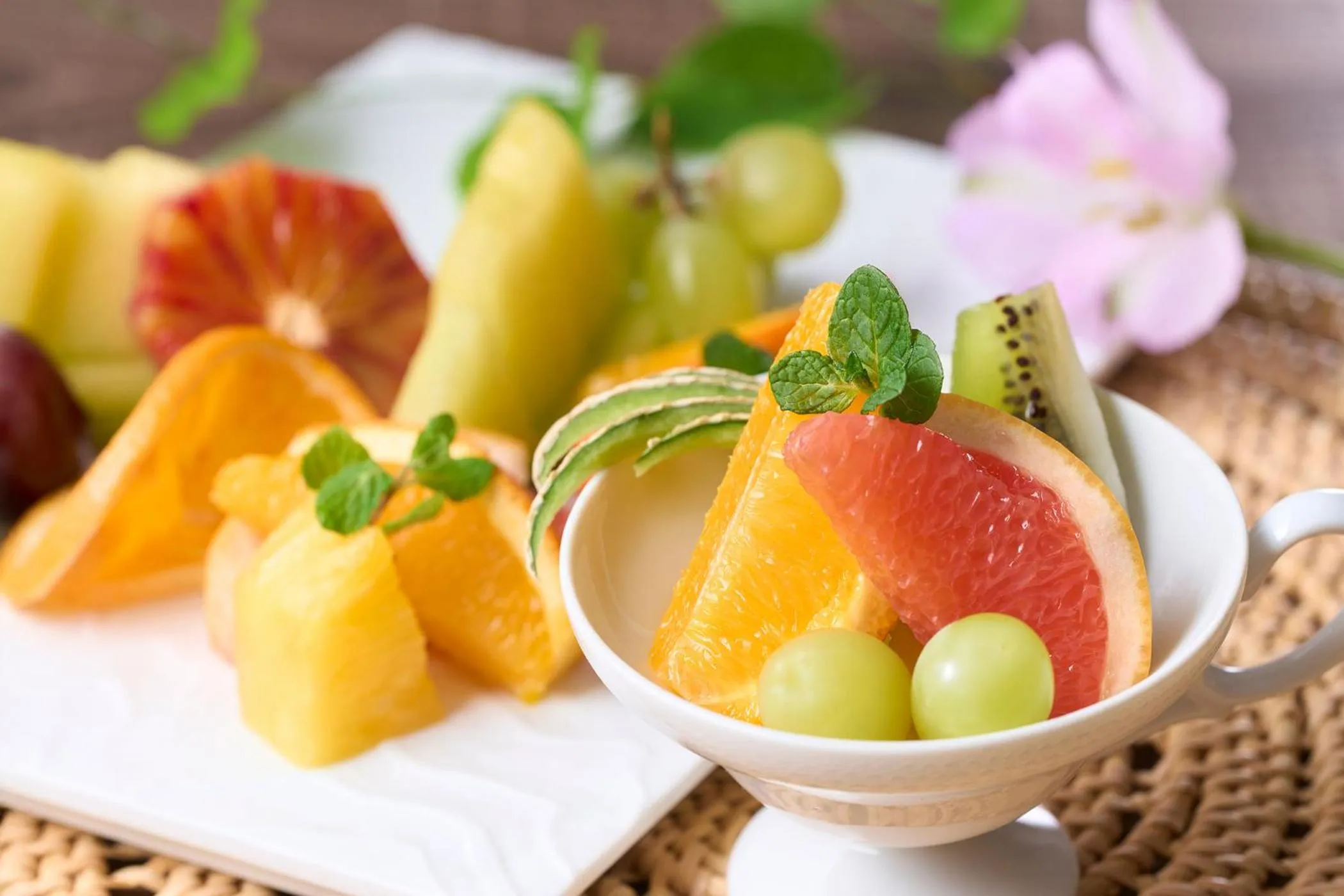 Dinner in Ooedo Onsen Monogatari Awazu Grand Hotel