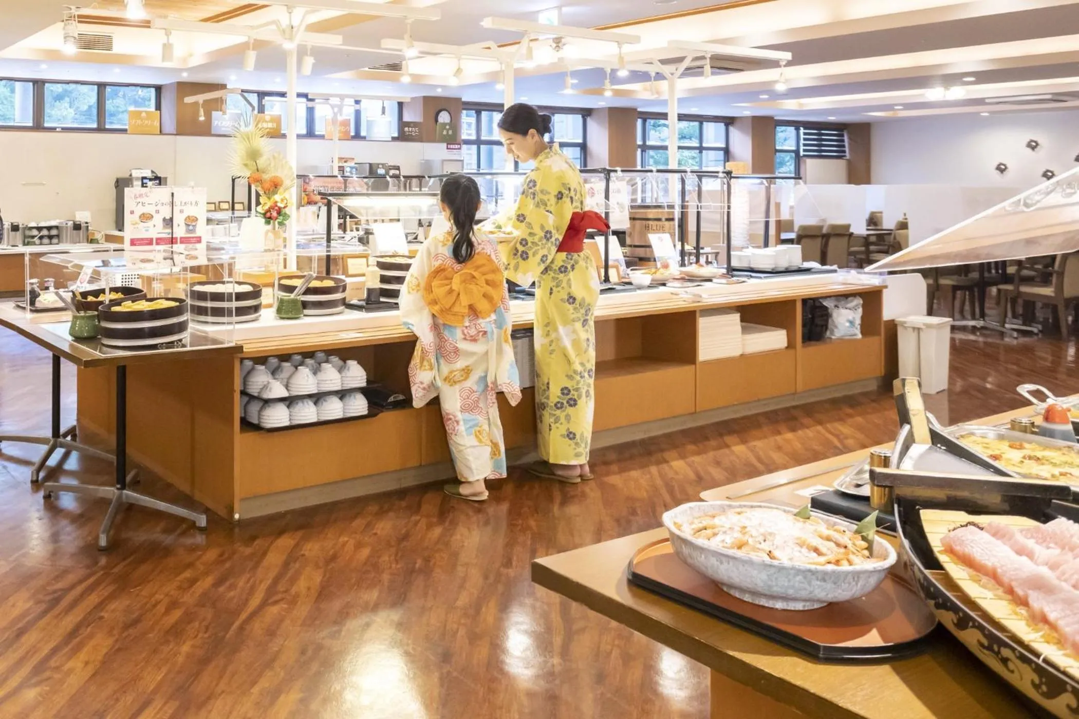 Restaurant/places to eat in Ooedo Onsen Monogatari Ureshinokan