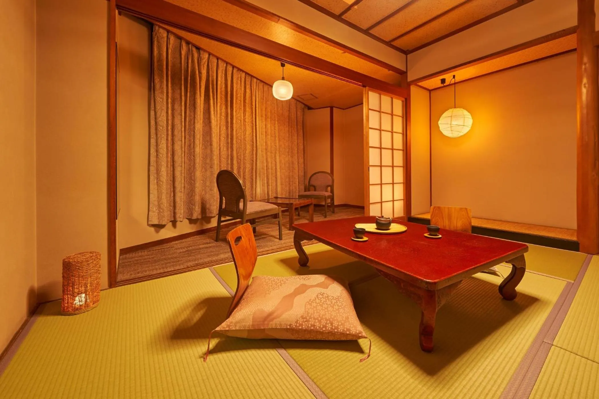 Photo of the whole room in Ooedo Onsen Monogatari Ureshinokan