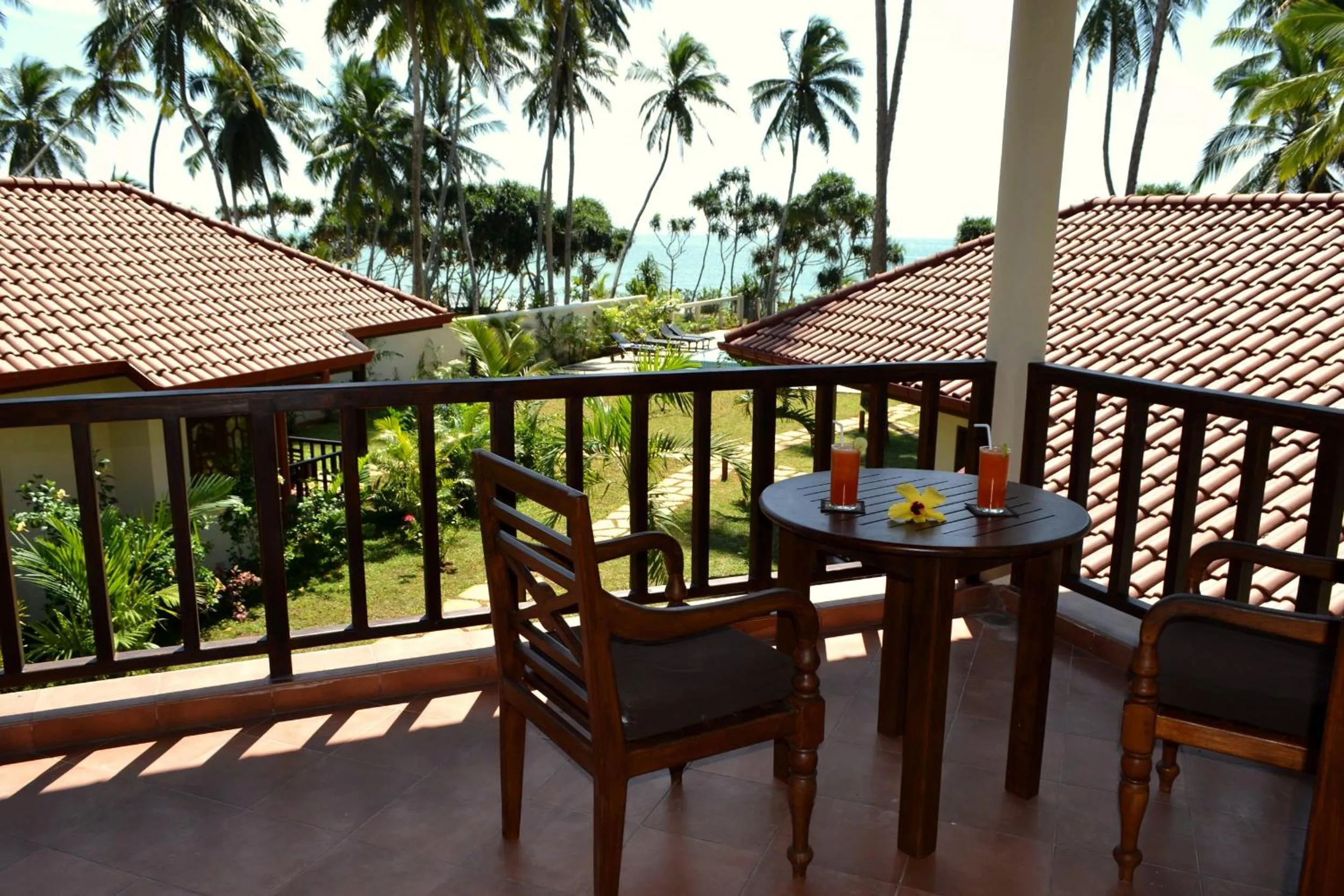 Garden in Lanka Beach Boutique Bungalows & Grand Villa