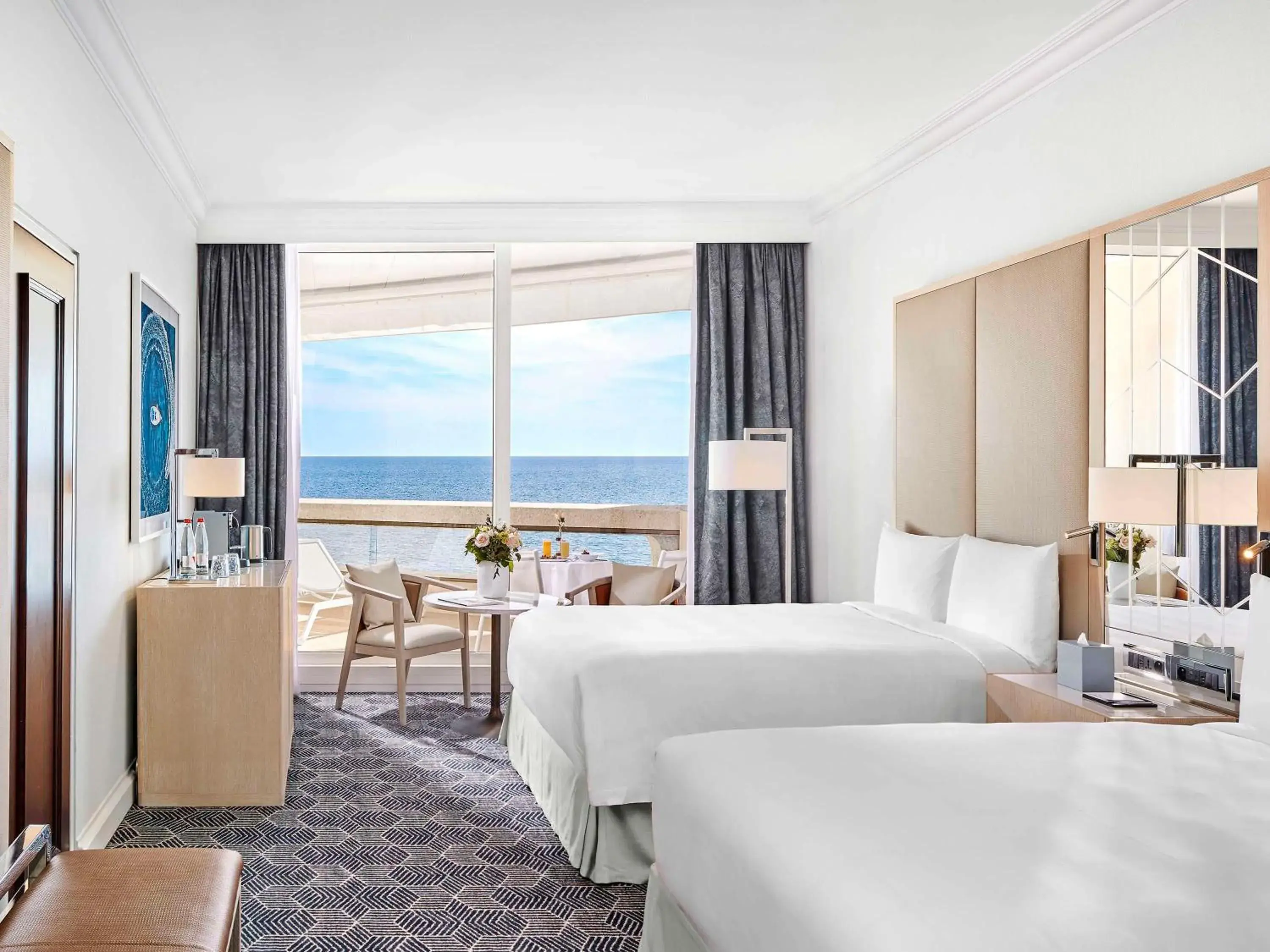 Bedroom, Bed in Fairmont Monte Carlo Bedroom, Bed in Fairmont Monte Carlo
