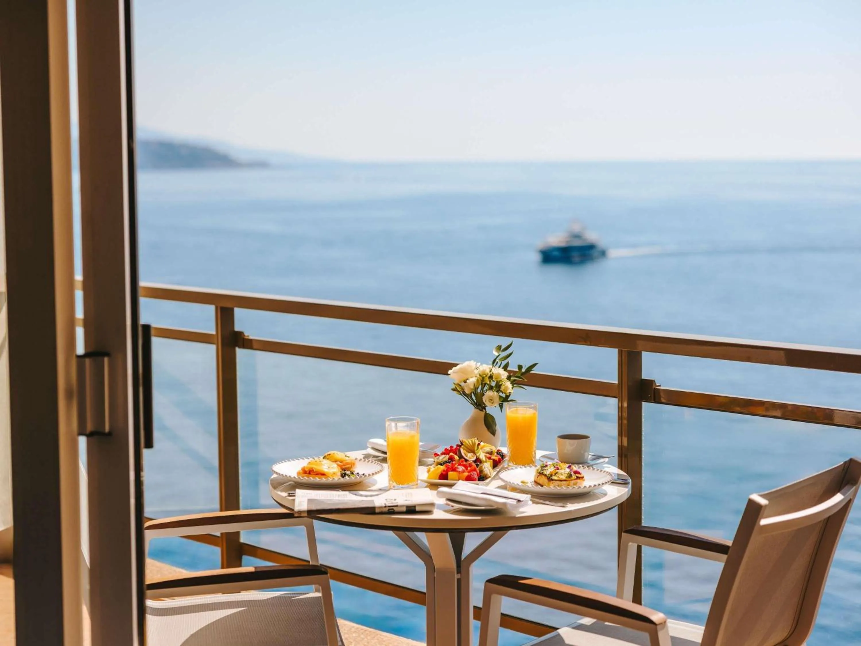 Breakfast in Fairmont Monte Carlo