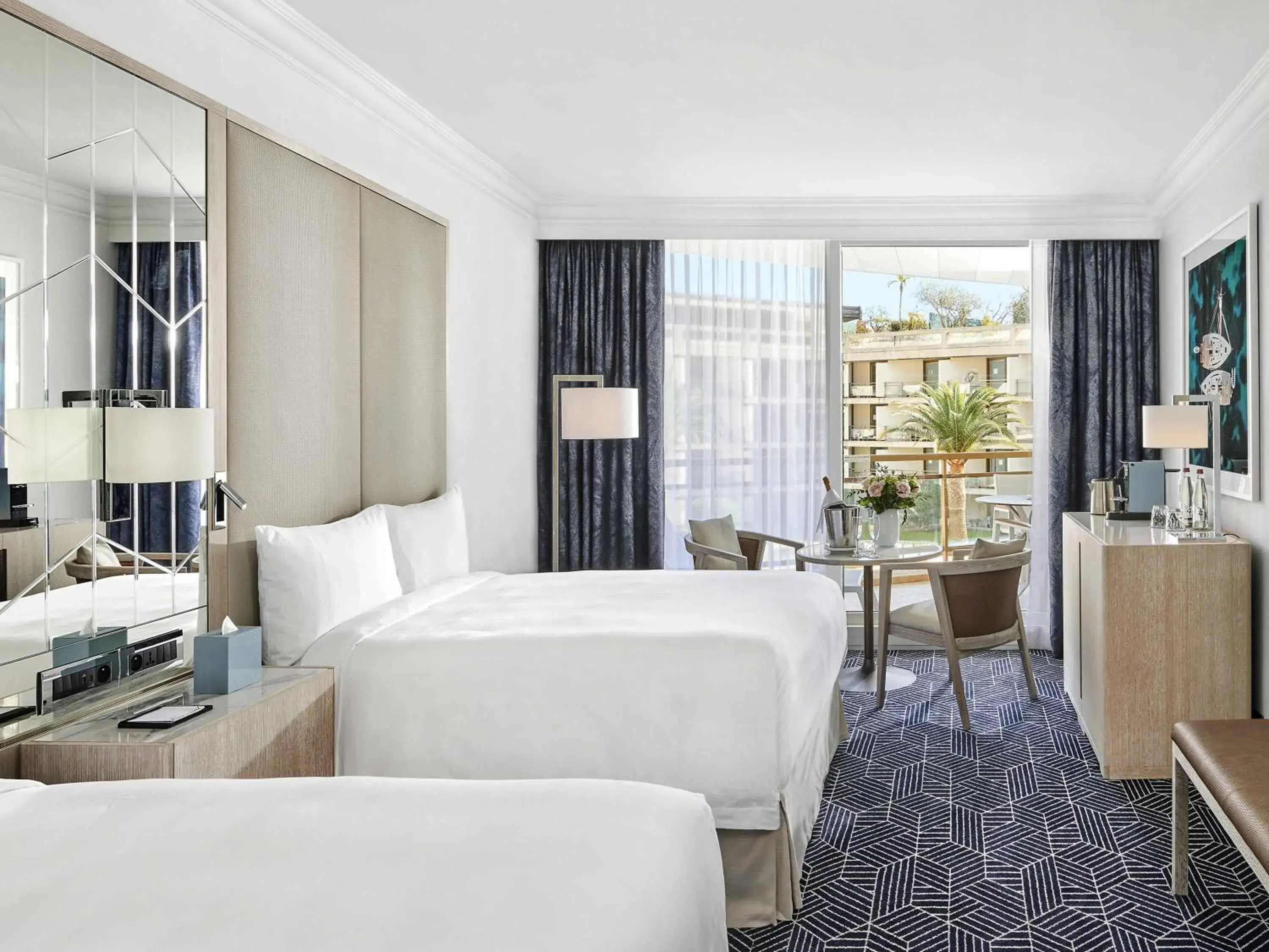 Bedroom, Bed in Fairmont Monte Carlo Bedroom, Bed in Fairmont Monte Carlo