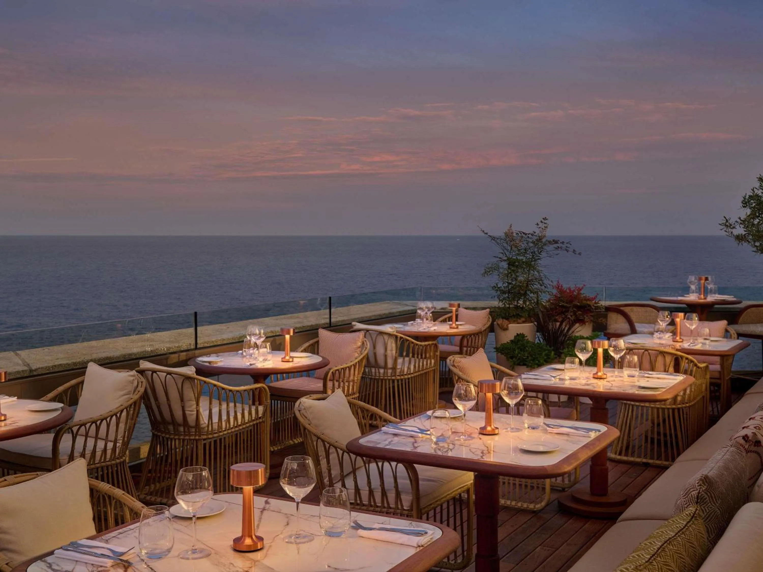 Restaurant/places to eat in Fairmont Monte Carlo