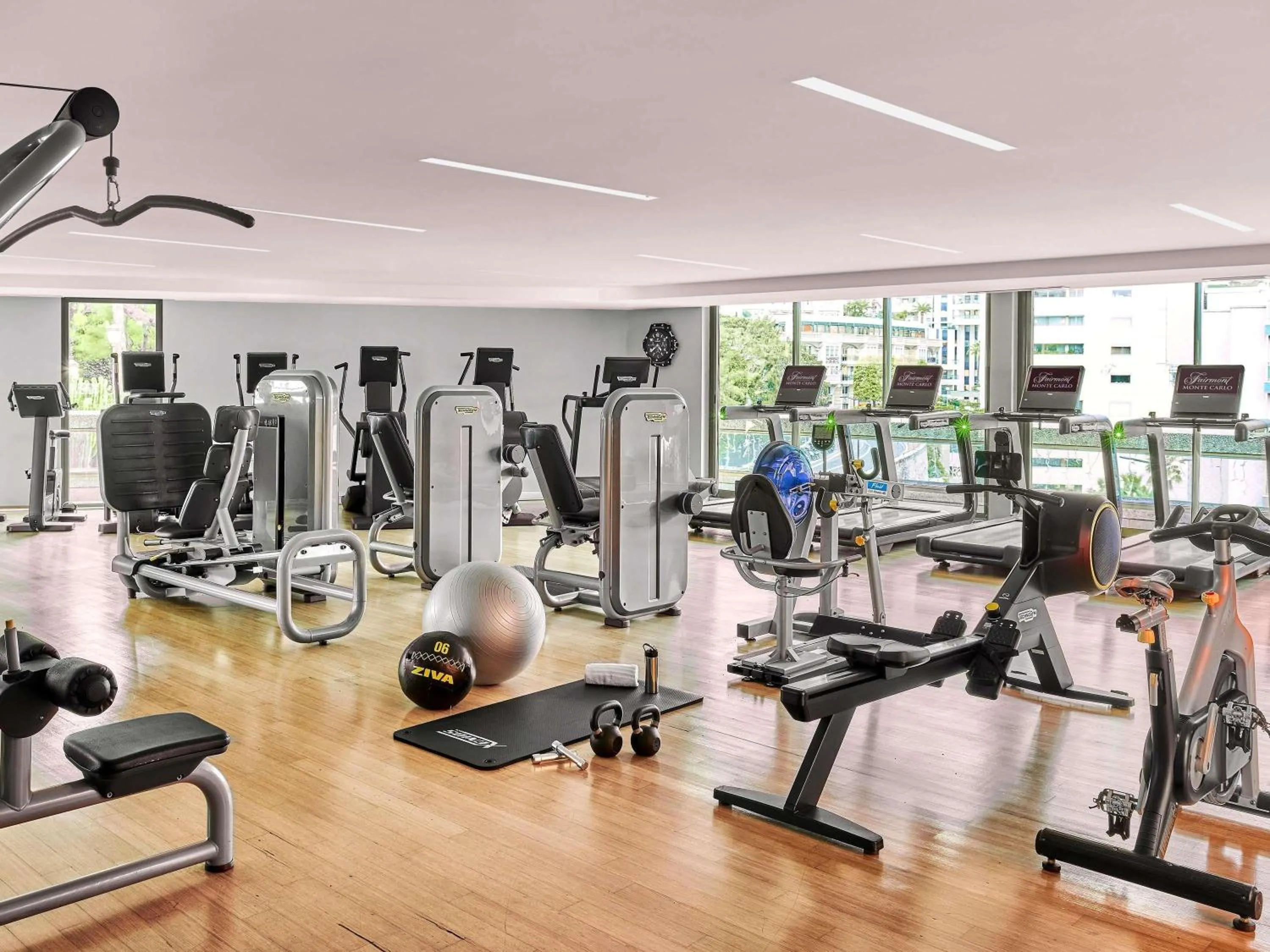 Fitness centre/facilities in Fairmont Monte Carlo