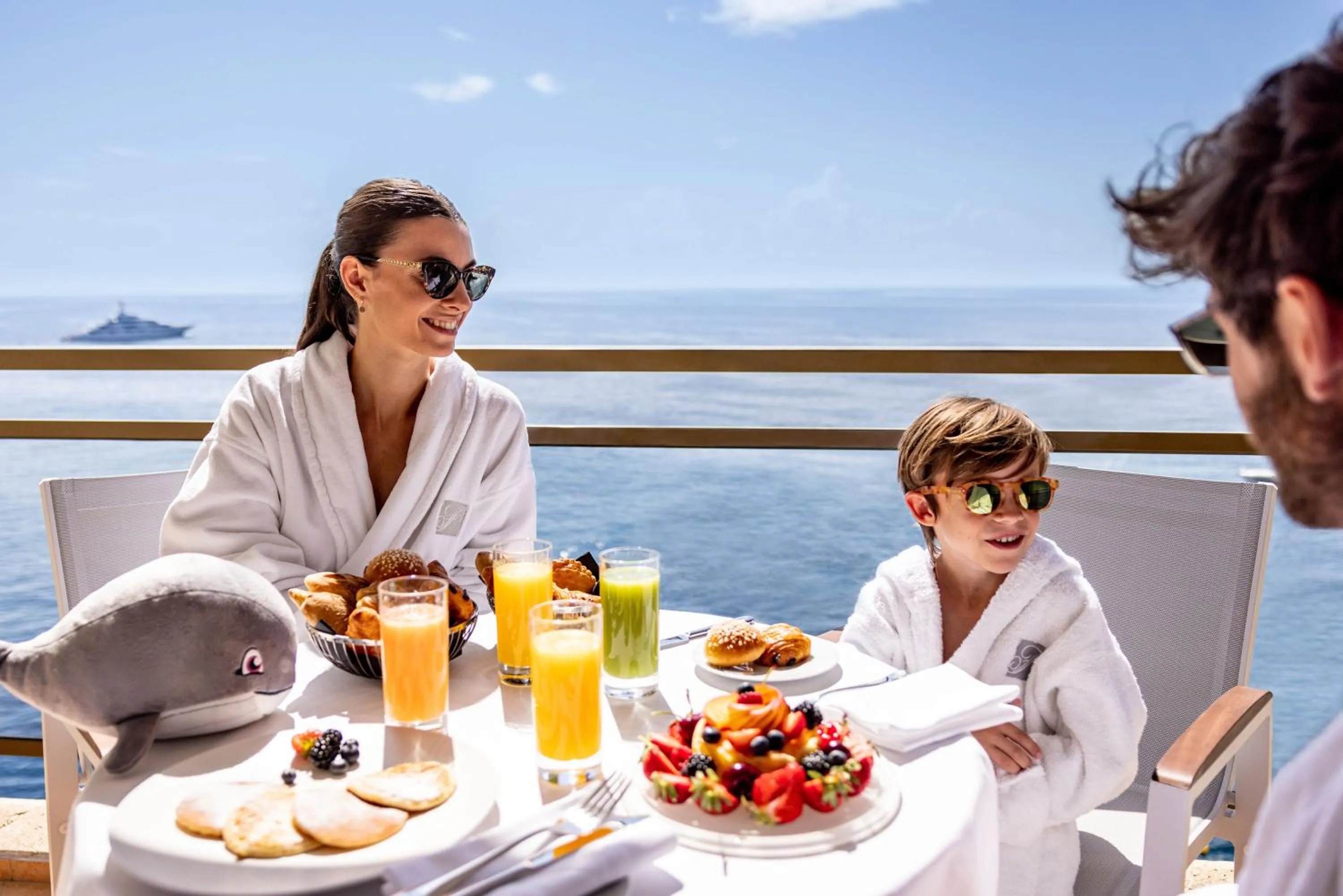 Breakfast in Fairmont Monte Carlo