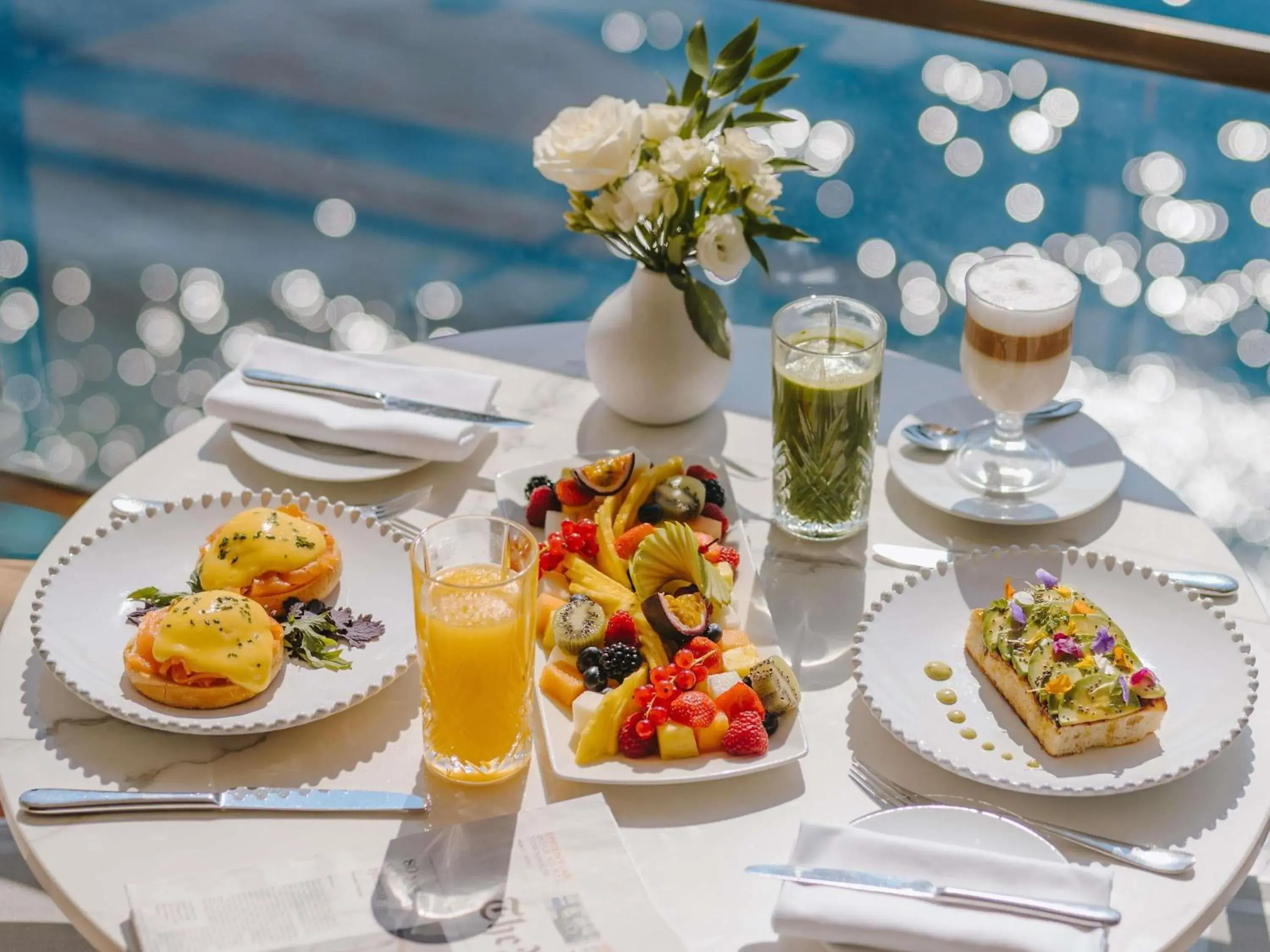 Breakfast in Fairmont Monte Carlo Breakfast in Fairmont Monte Carlo