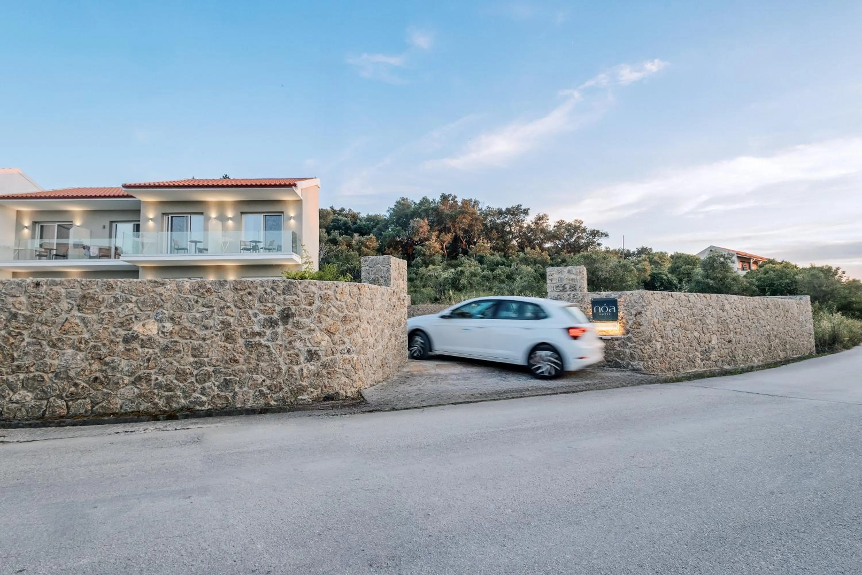 Garden view in Noa Suites