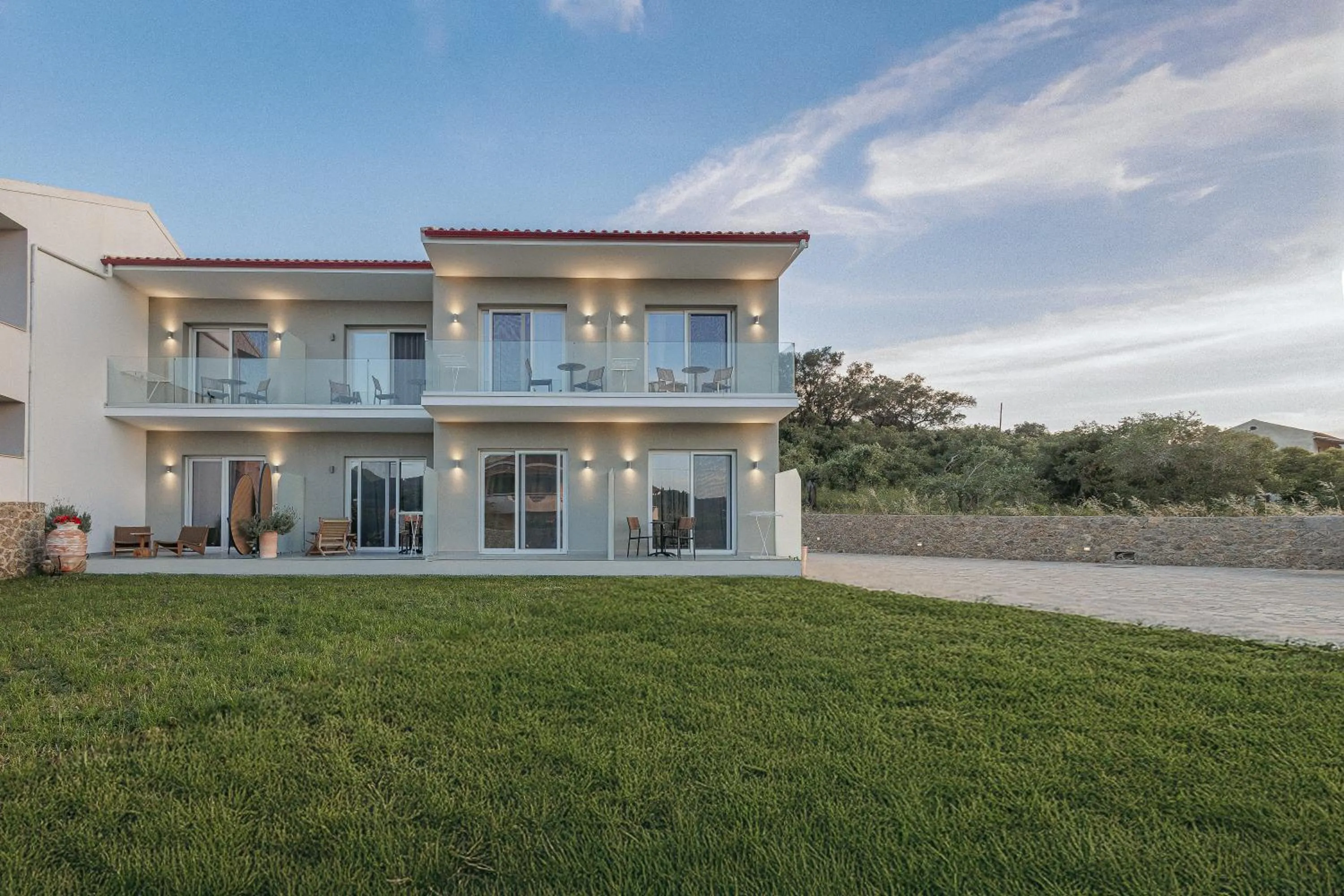 Garden view in Noa Suites