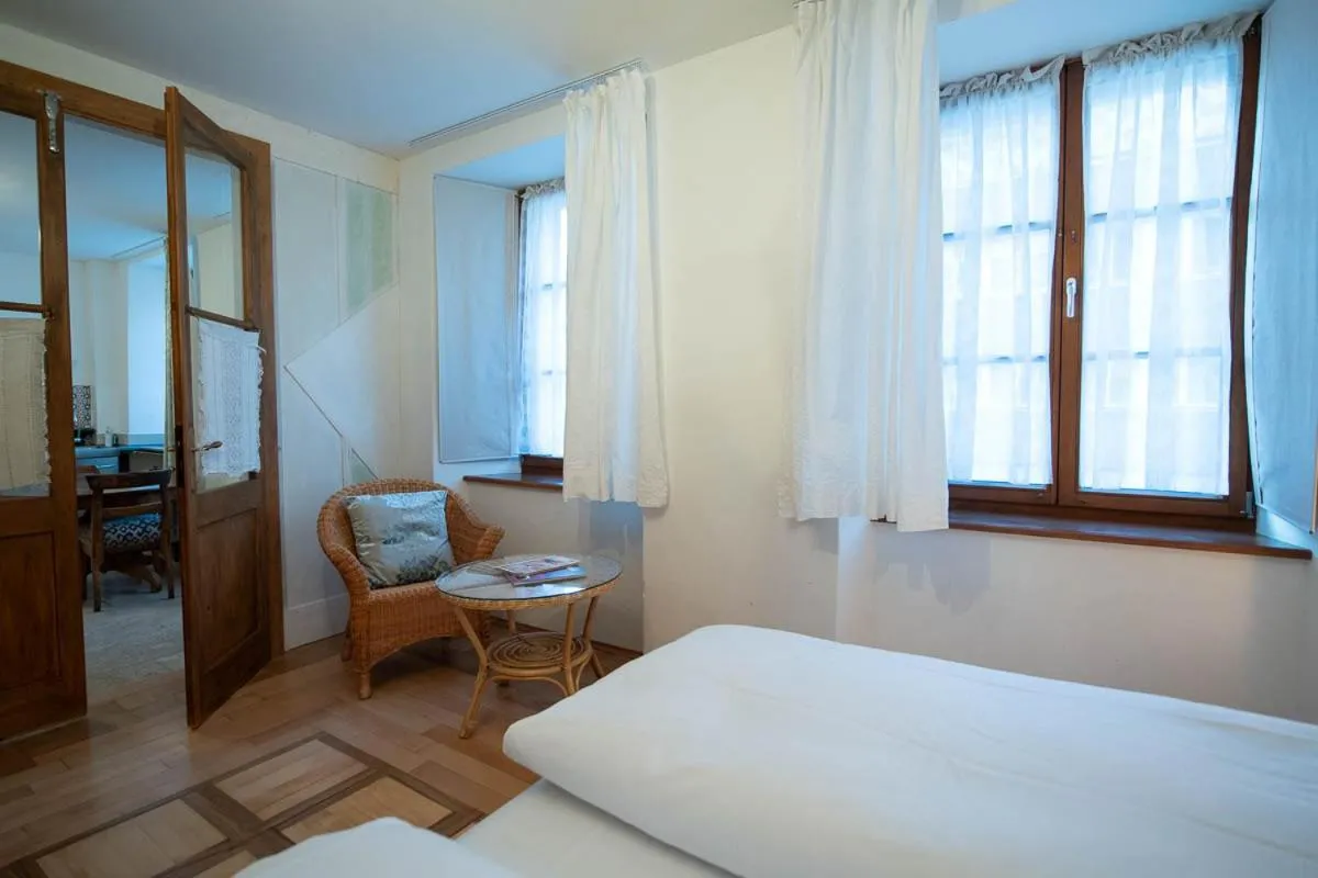 Bed in Boutique-Hotel Guesthouse Le Locle