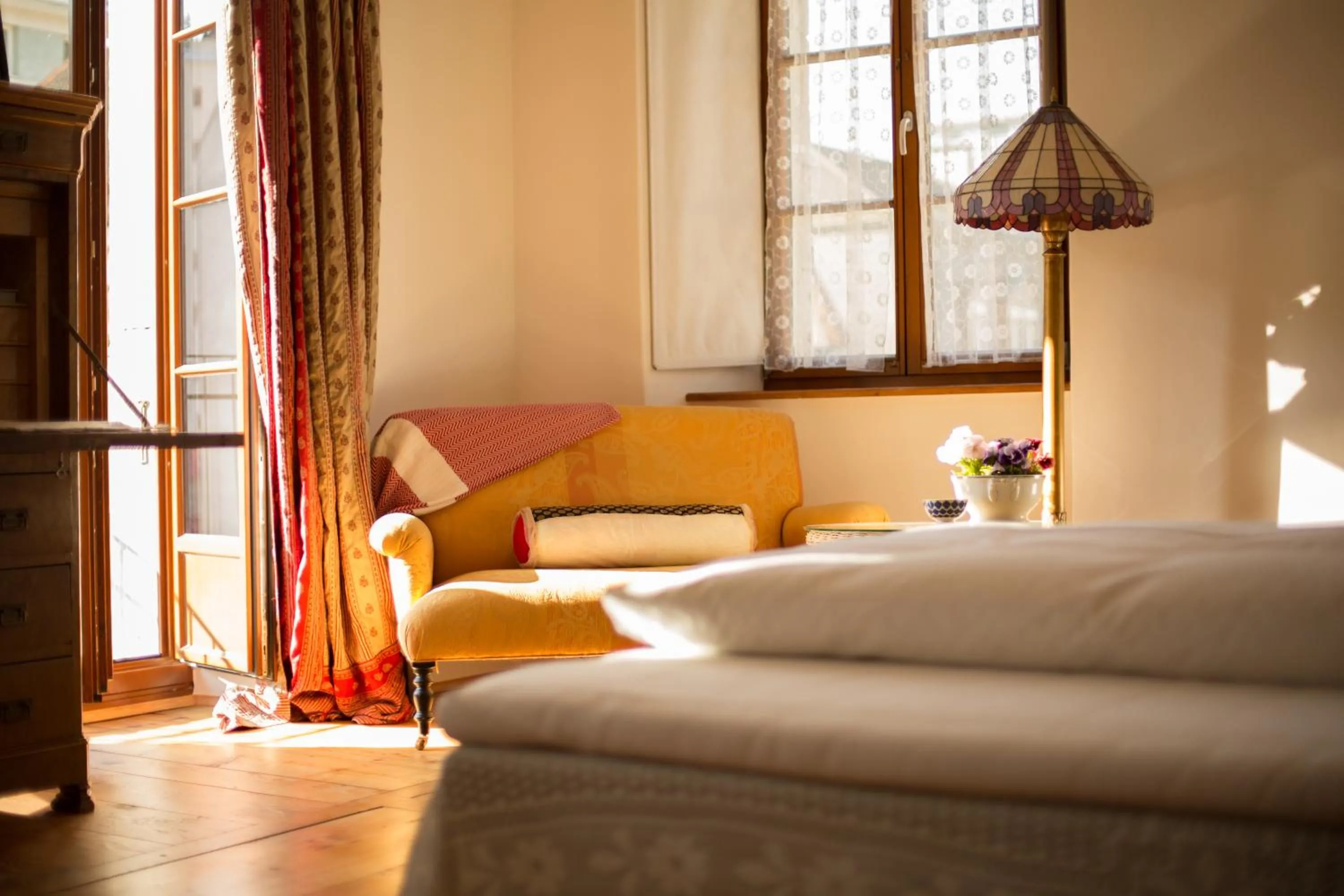 Bed in Boutique-Hotel Guesthouse Le Locle