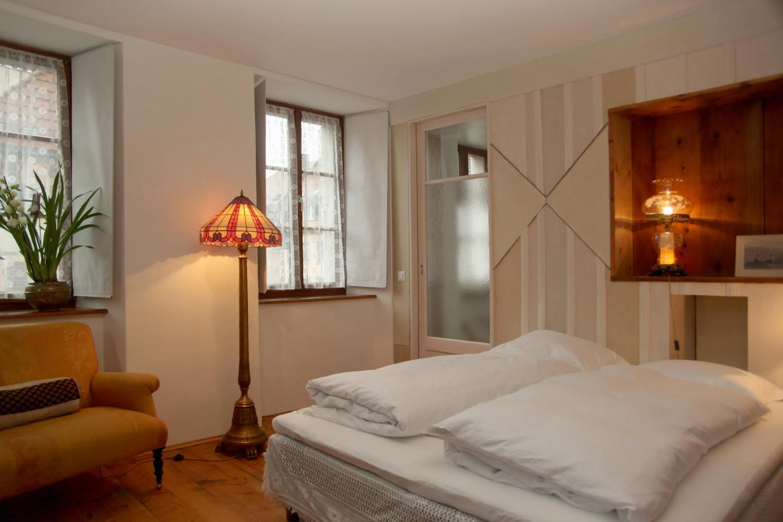 Bed in Boutique-Hotel Guesthouse Le Locle
