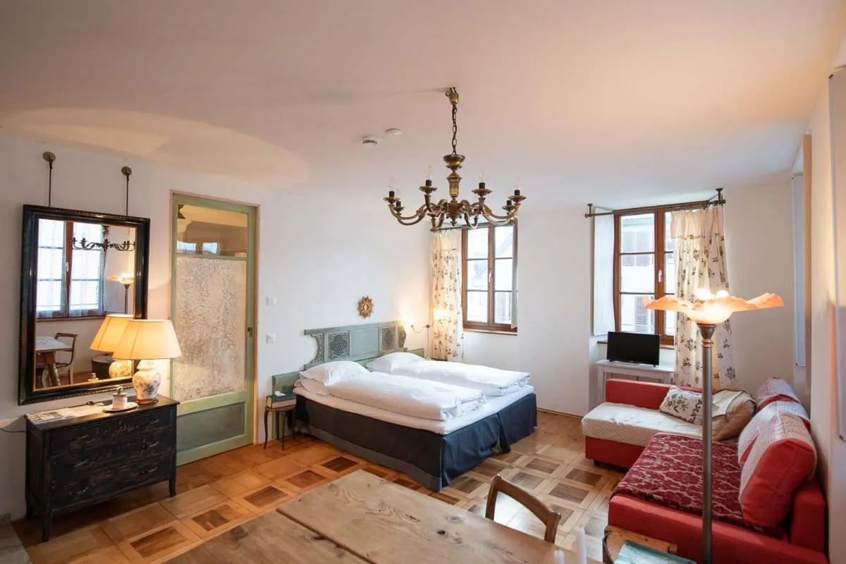 Bed in Boutique-Hotel Guesthouse Le Locle