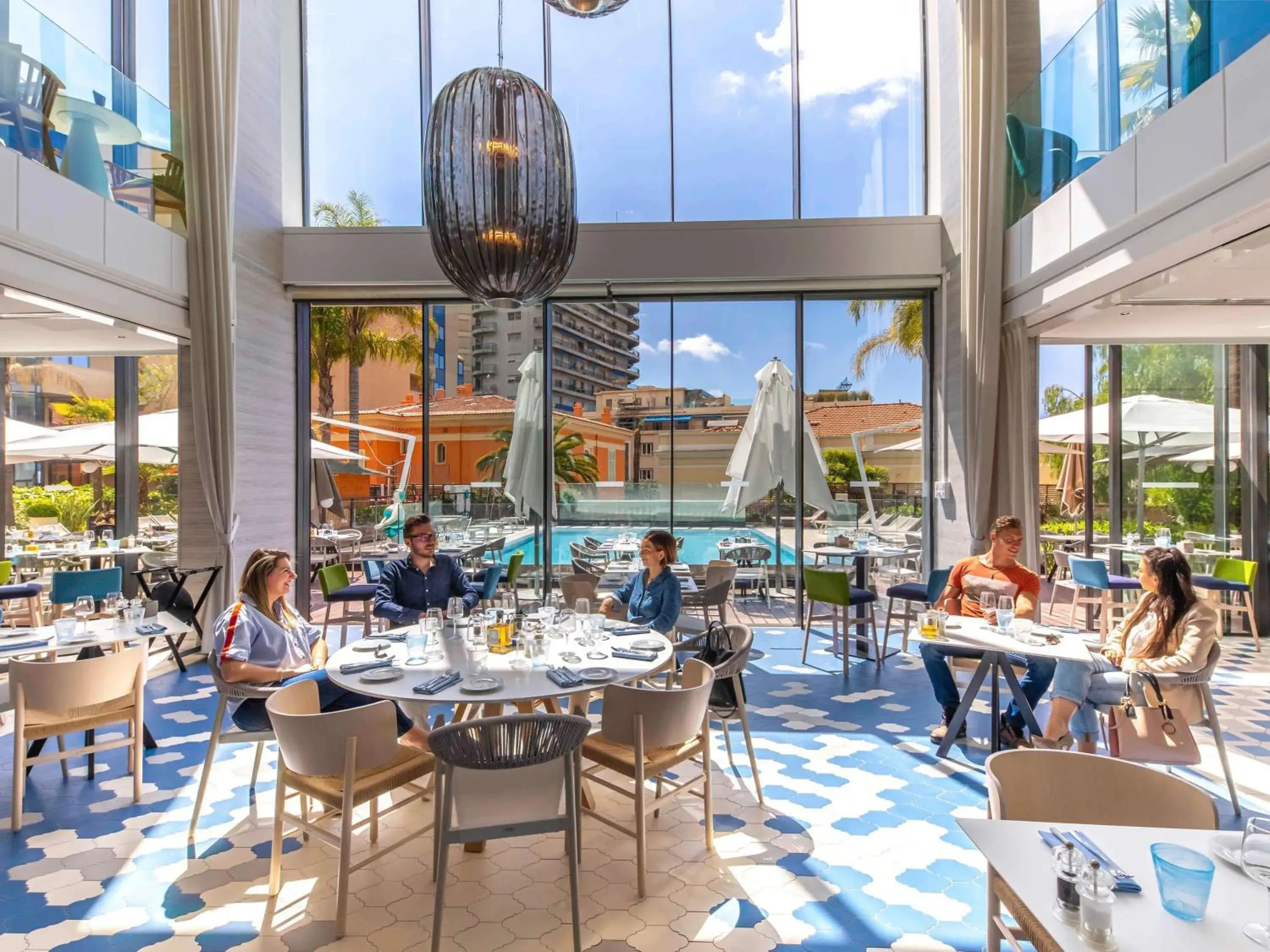 Property building in Novotel Monte-Carlo Property building in Novotel Monte-Carlo