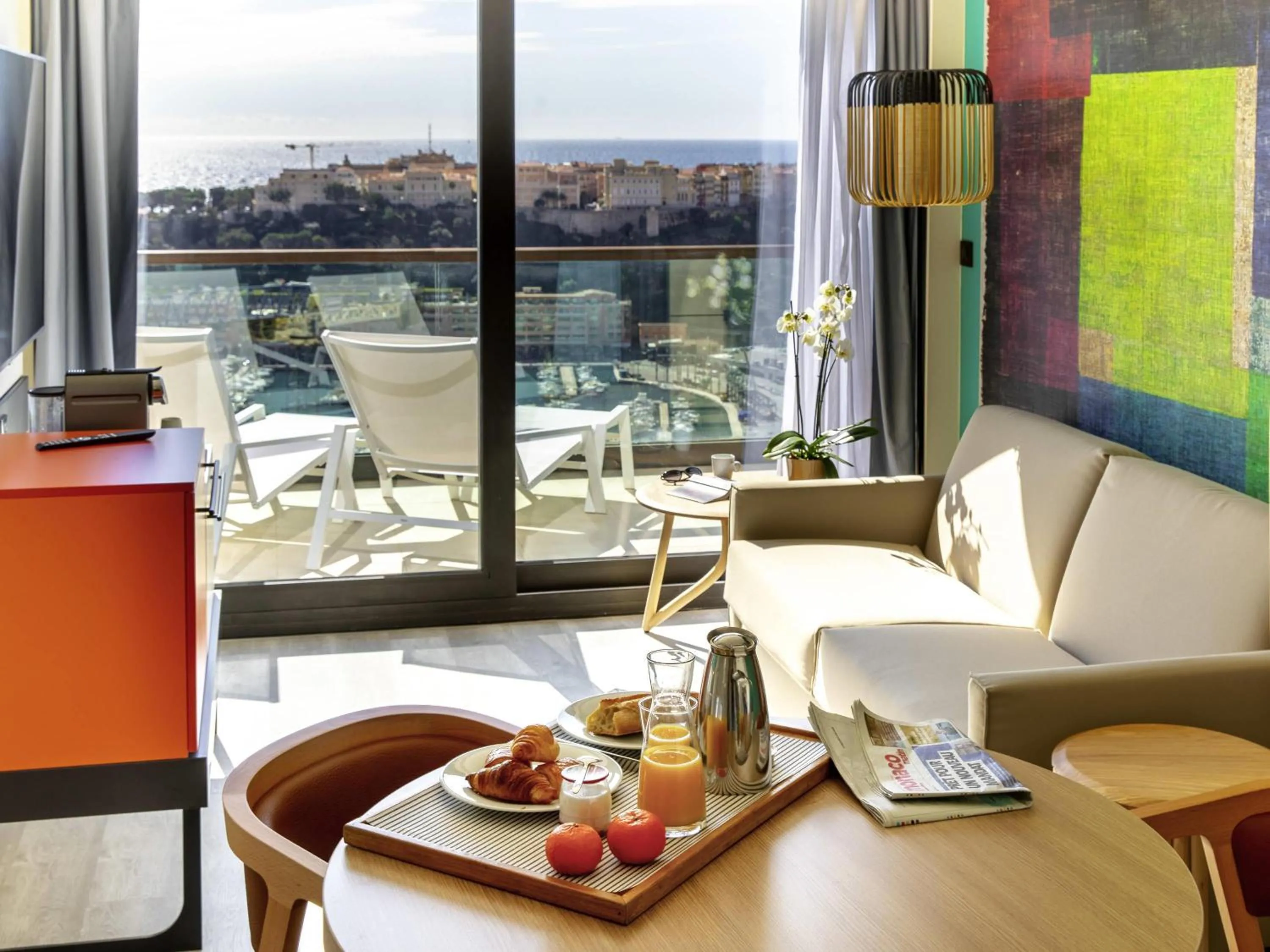 Bedroom in Novotel Monte-Carlo