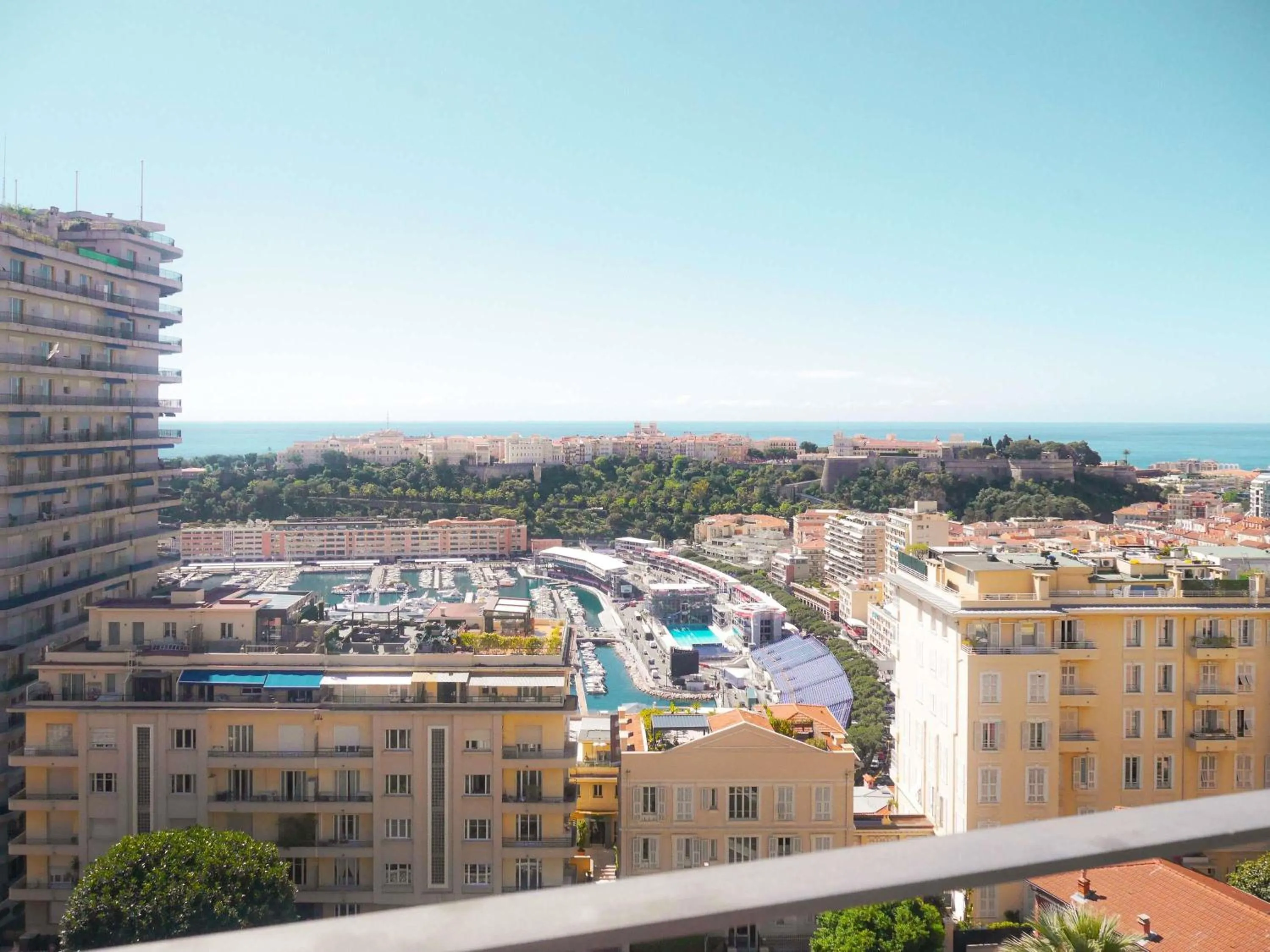 Bedroom in Novotel Monte-Carlo