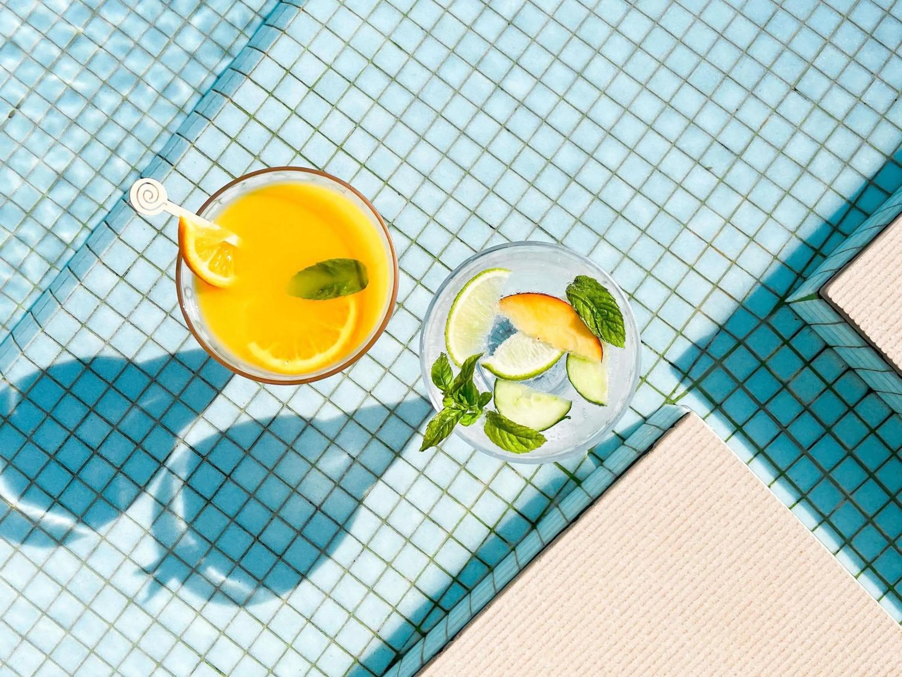 Pool view in Novotel Monte-Carlo