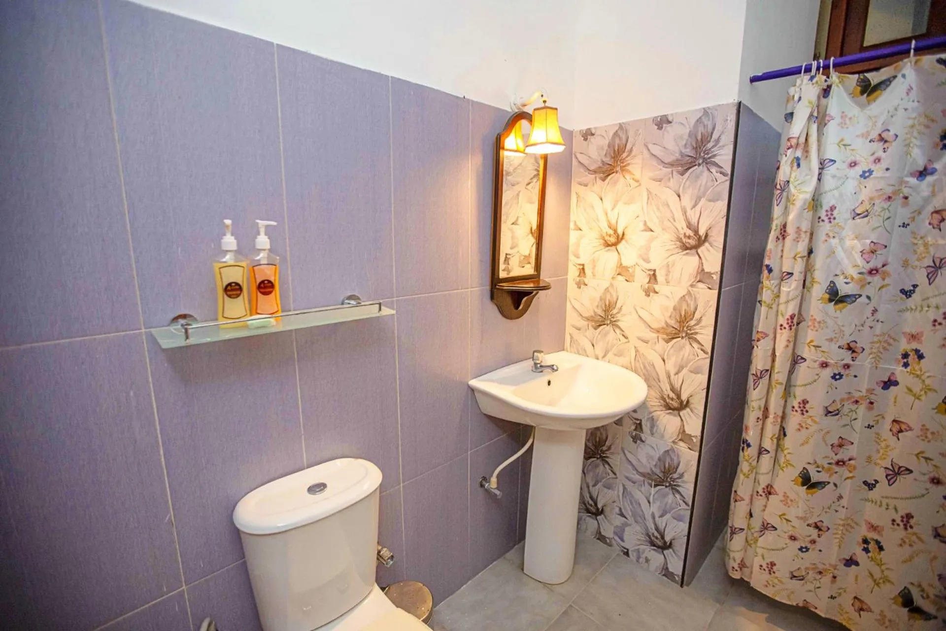 Shower in Arcadia Resort