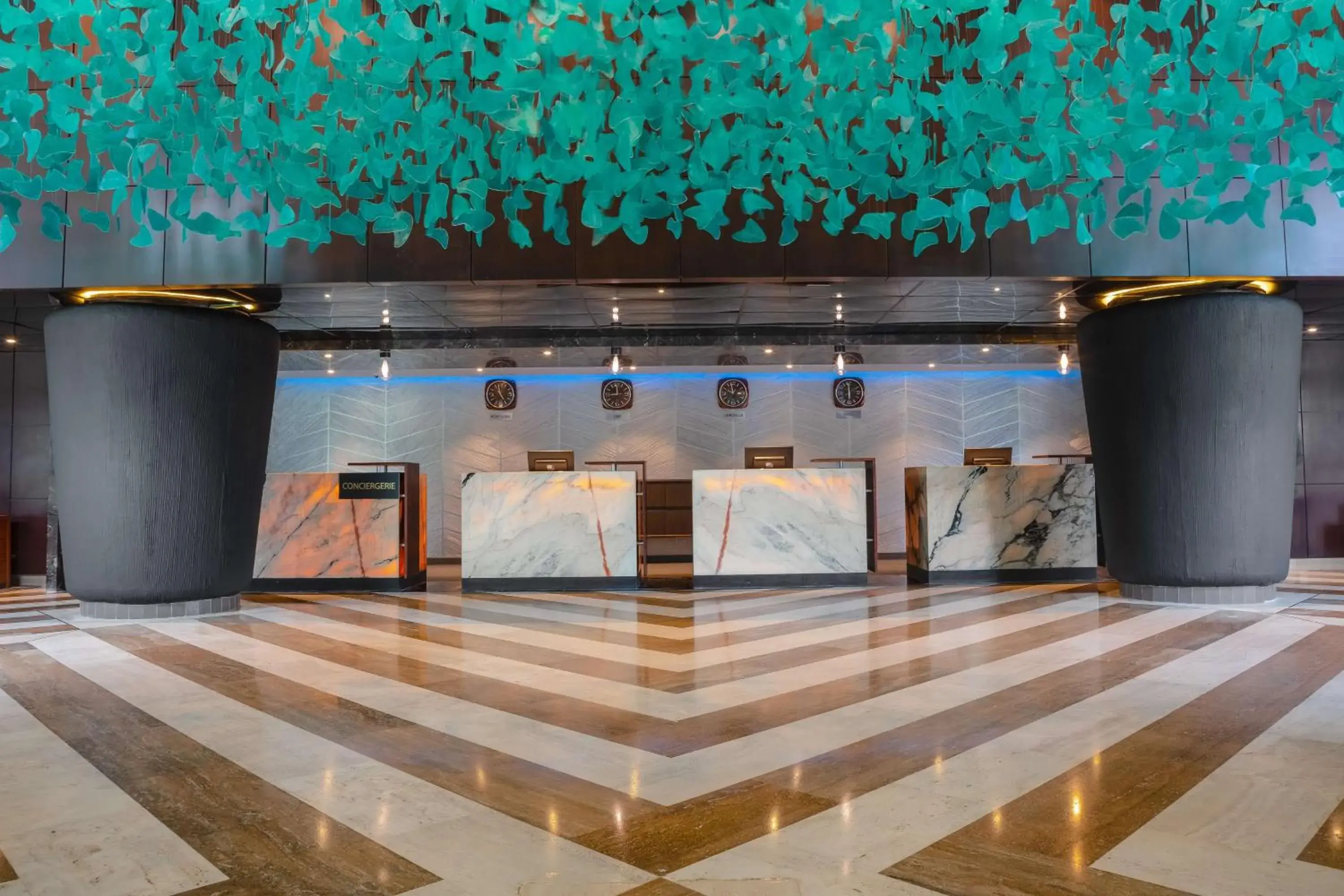 Lobby or reception in Radisson Blu Okoume Palace Hotel, Libreville Lobby or reception in Radisson Blu Okoume Palace Hotel, Libreville