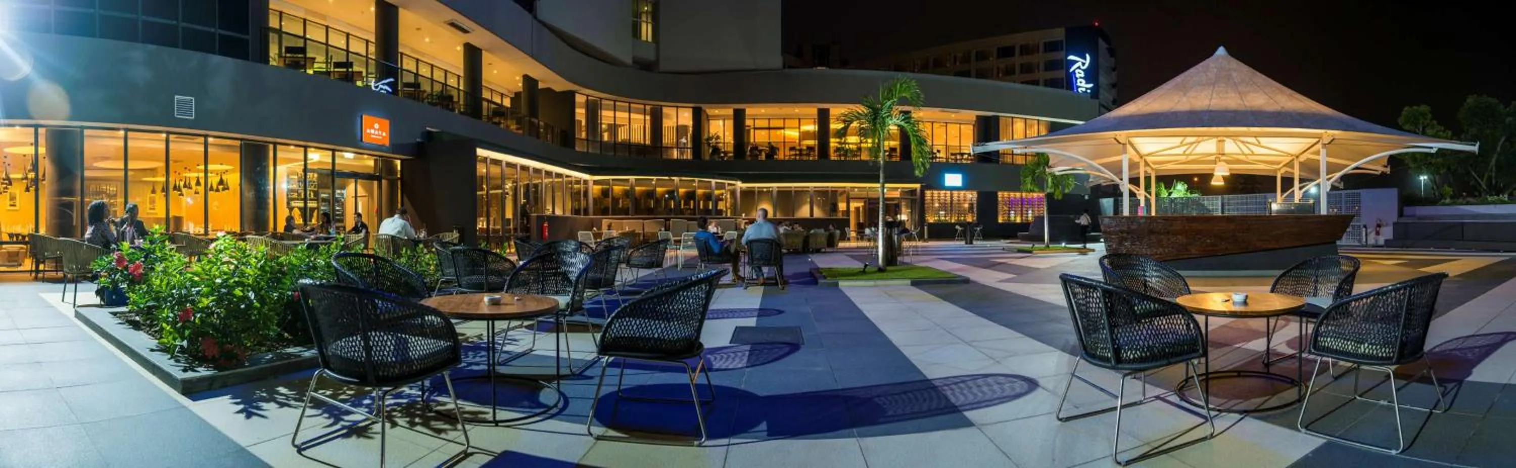 On site in Radisson Blu Okoume Palace Hotel, Libreville