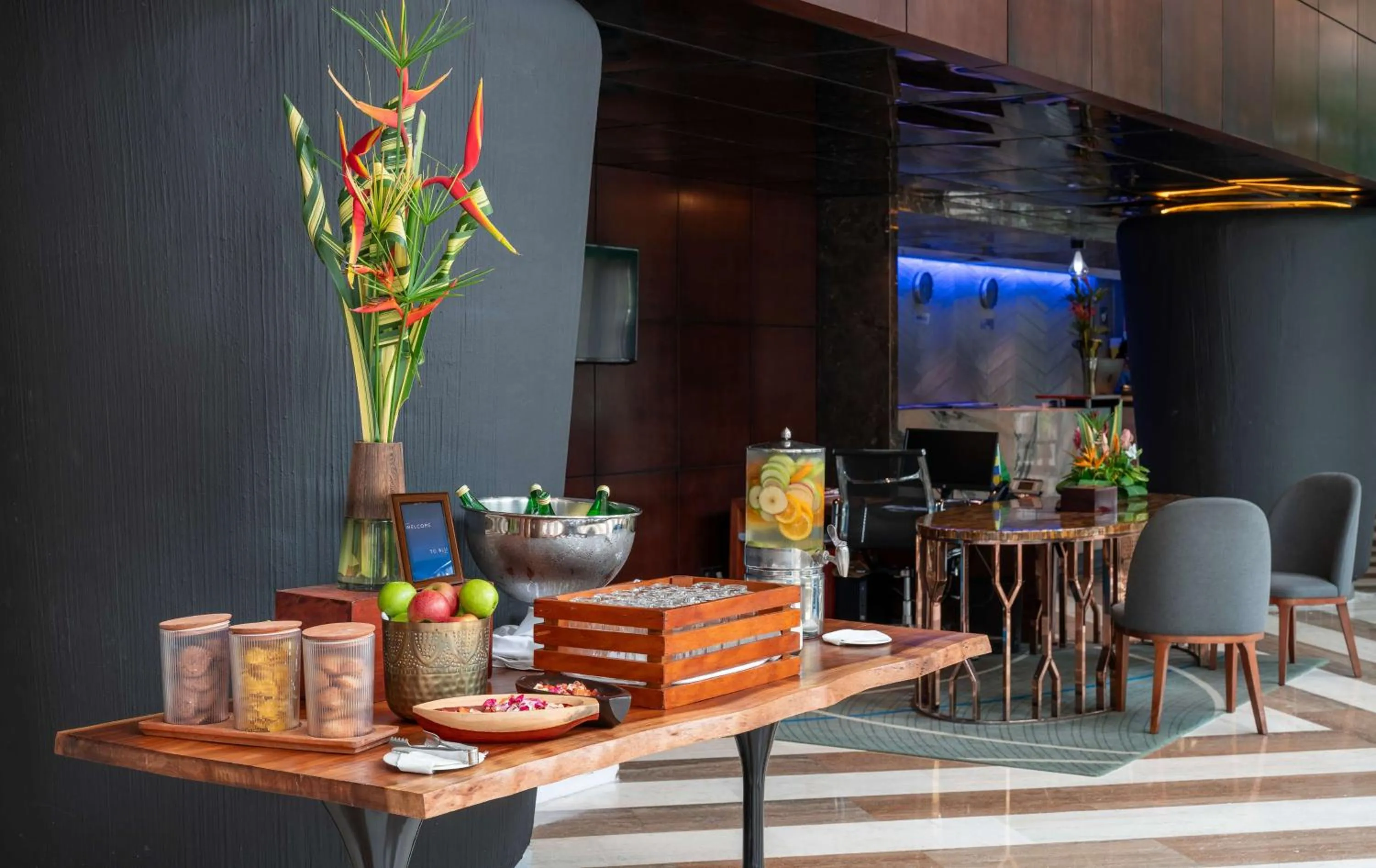 Lobby or reception in Radisson Blu Okoume Palace Hotel, Libreville