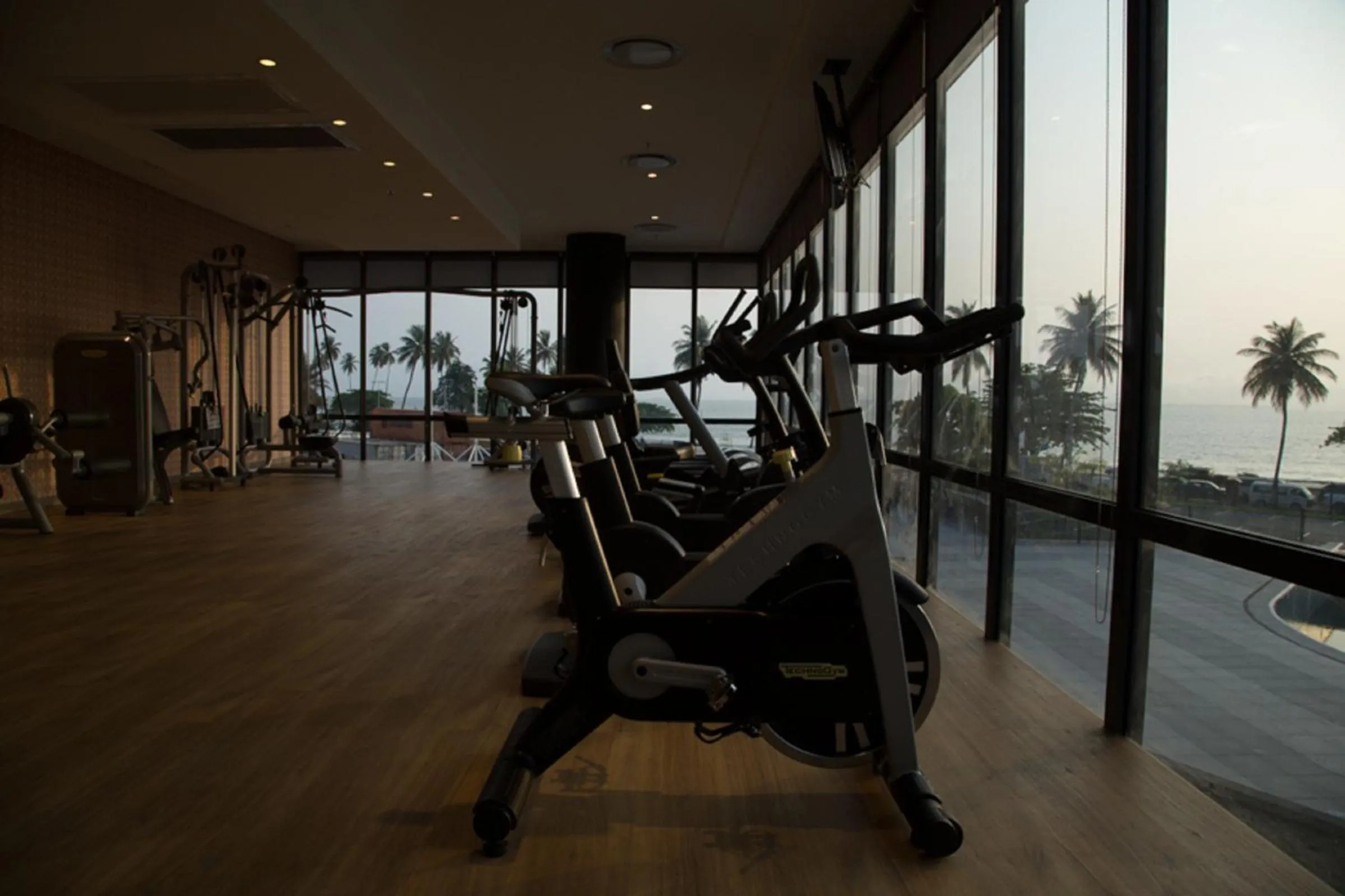 Fitness centre/facilities in Radisson Blu Okoume Palace Hotel, Libreville