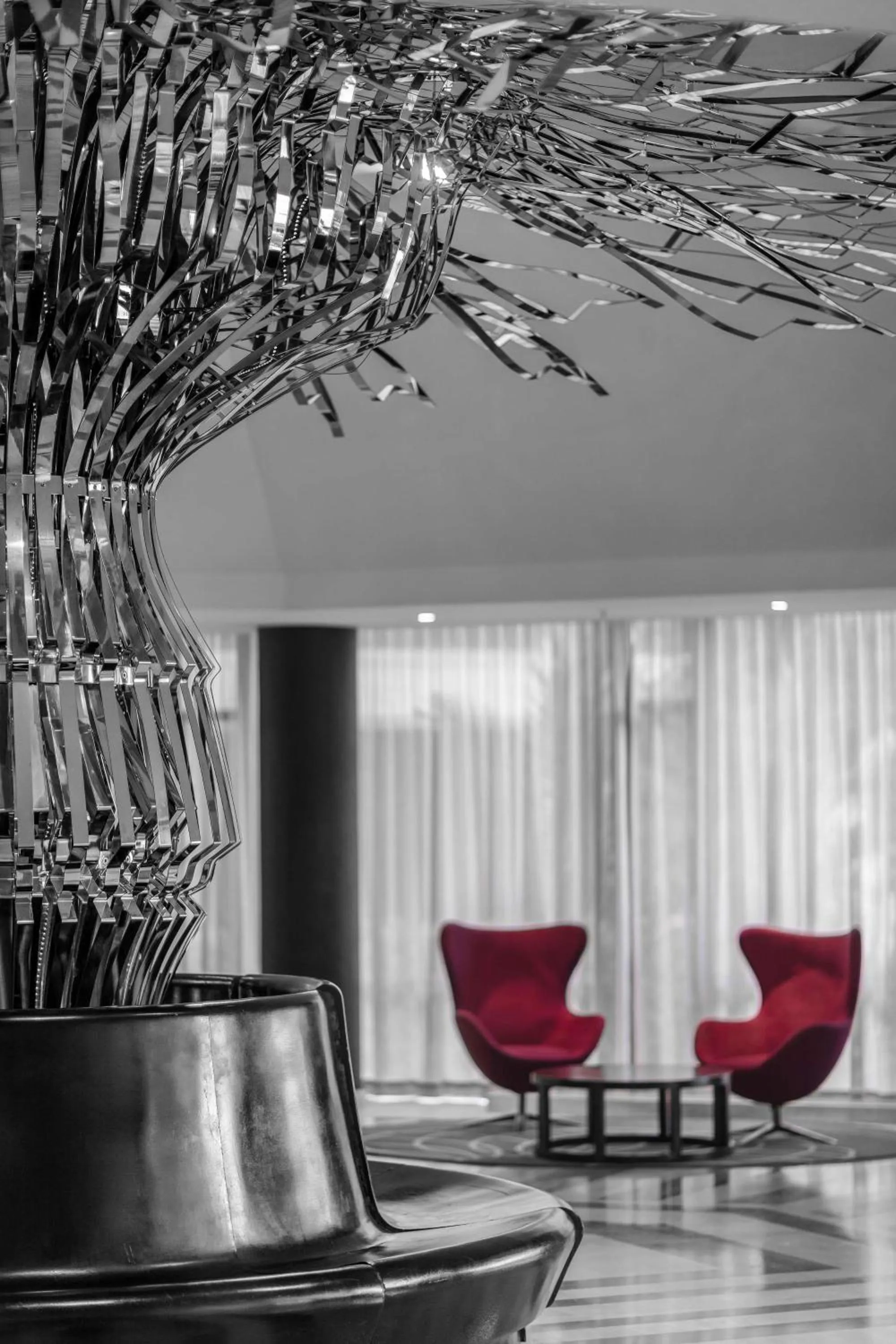 Lobby or reception in Radisson Blu Okoume Palace Hotel, Libreville