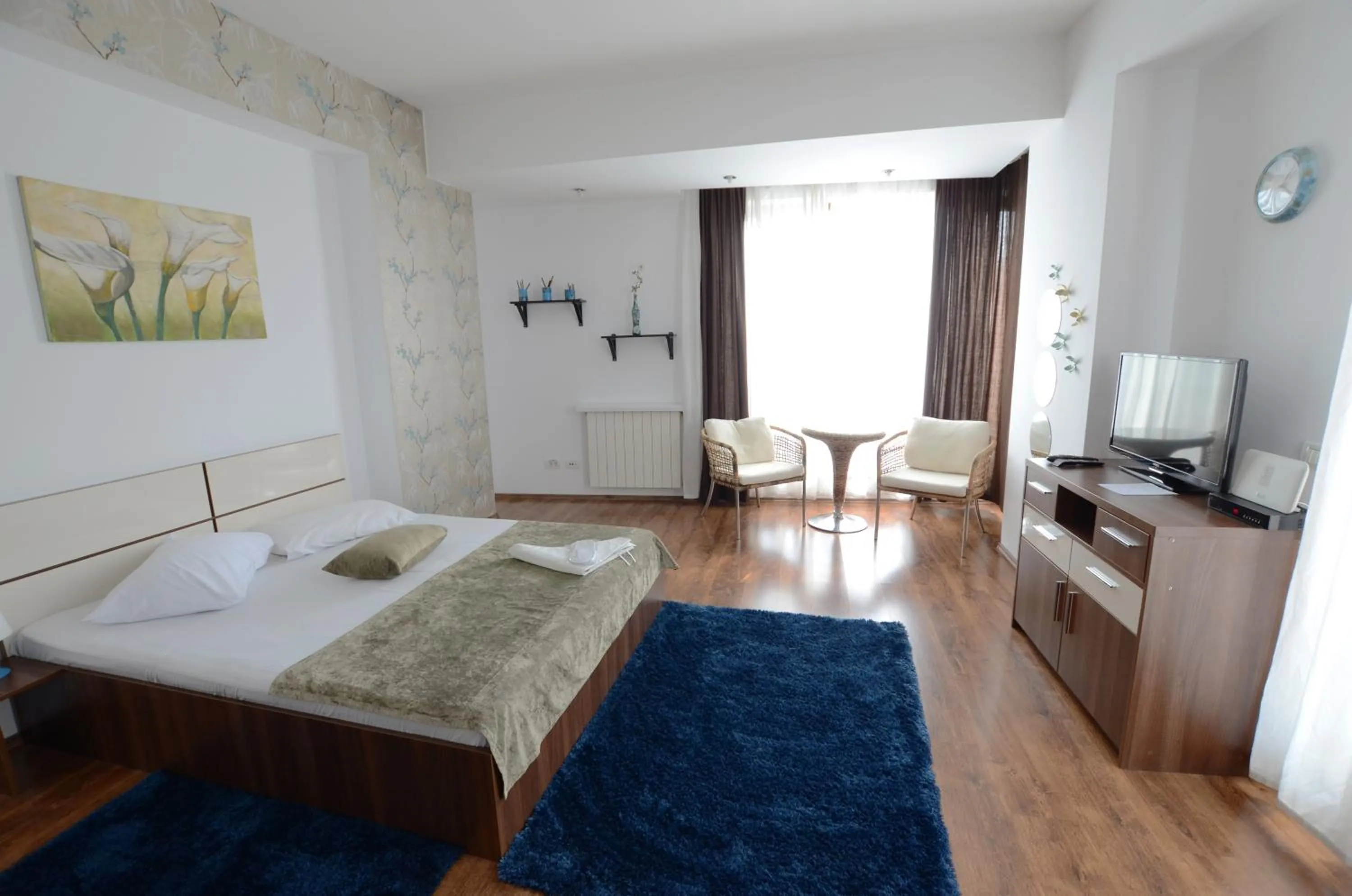 TV and multimedia, Bed in Mosilor Apartments