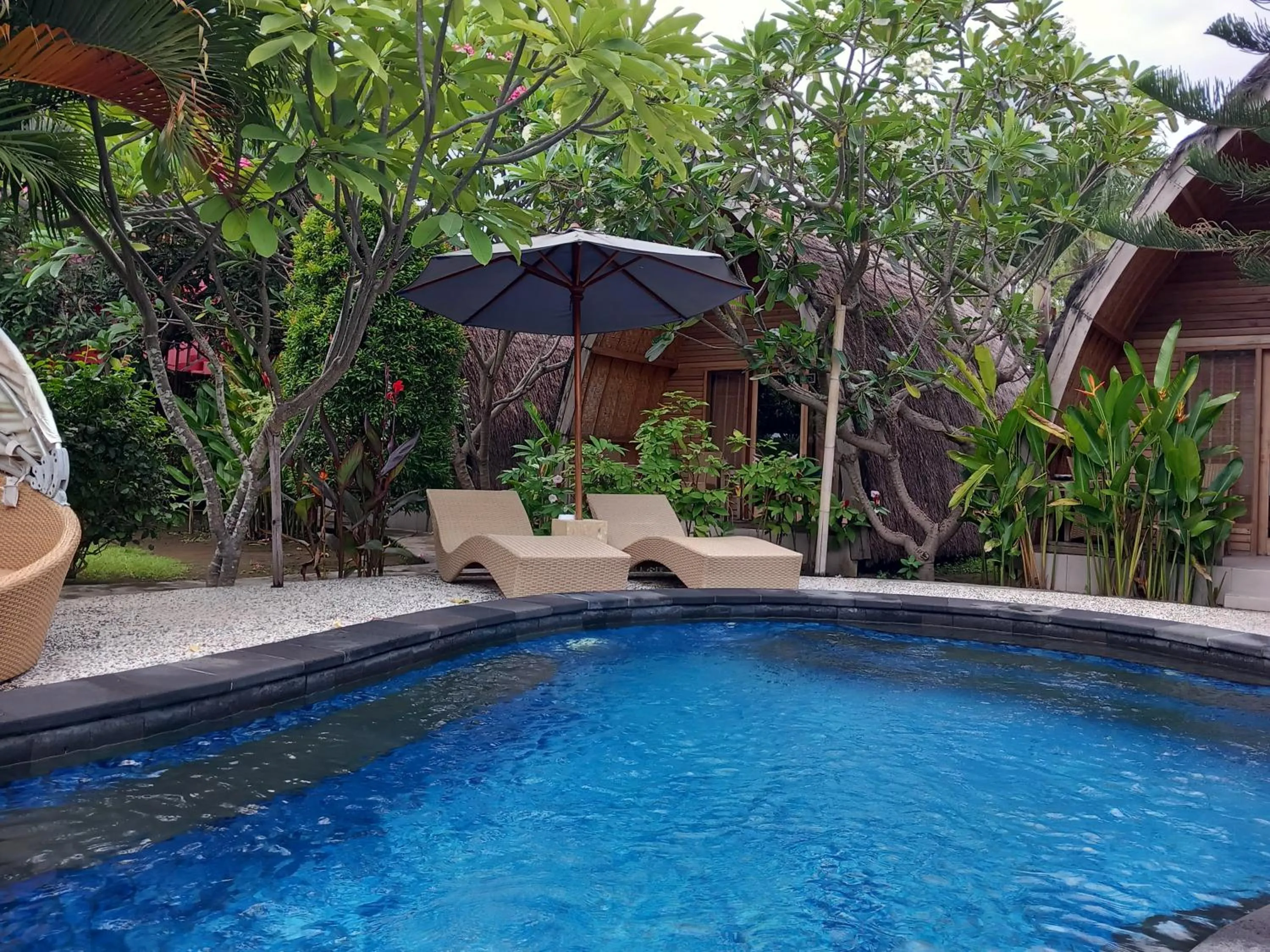 Swimming pool in Djamezz Lumbung