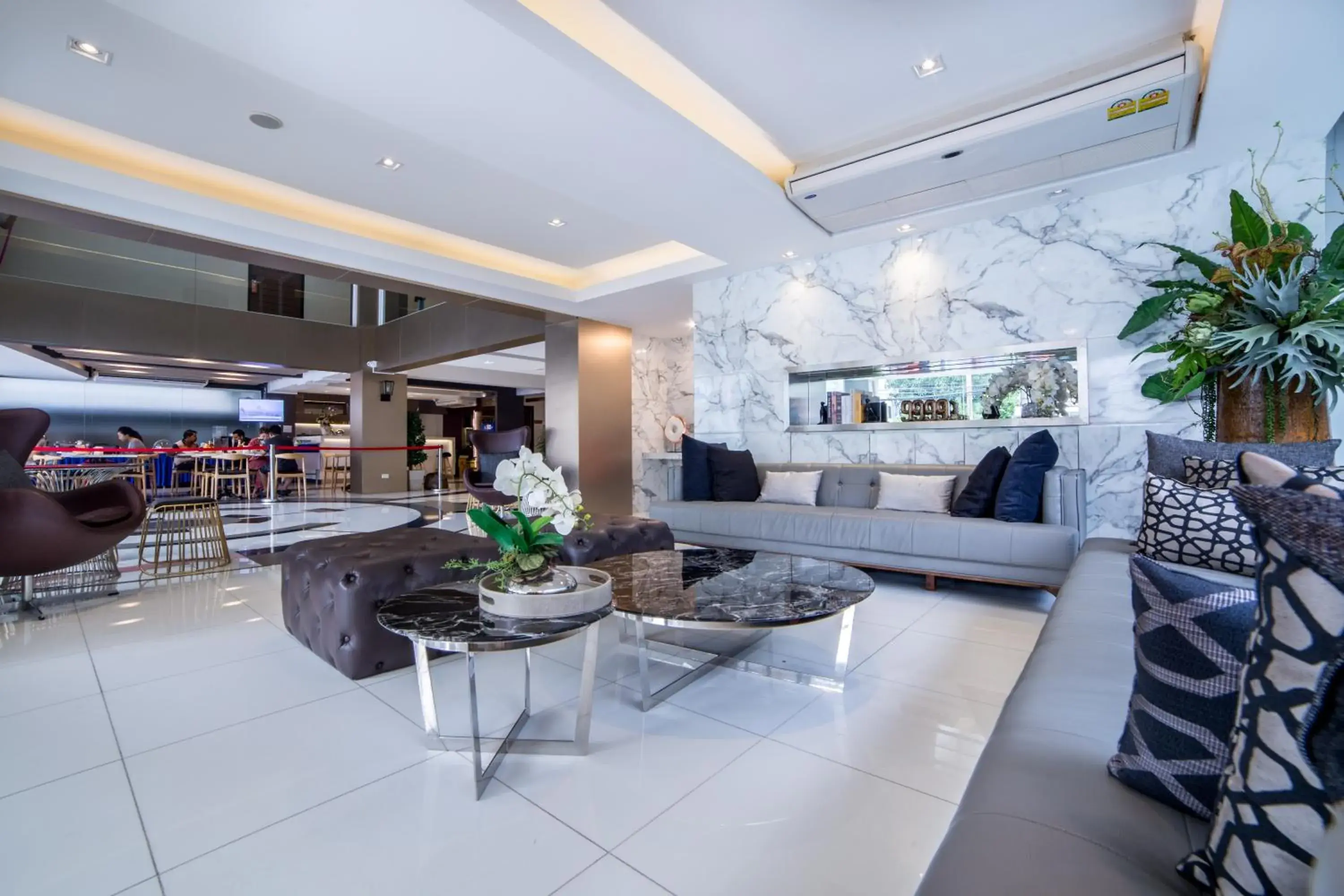 Lobby or reception in Cubic Pratunam Lobby or reception in Cubic Pratunam