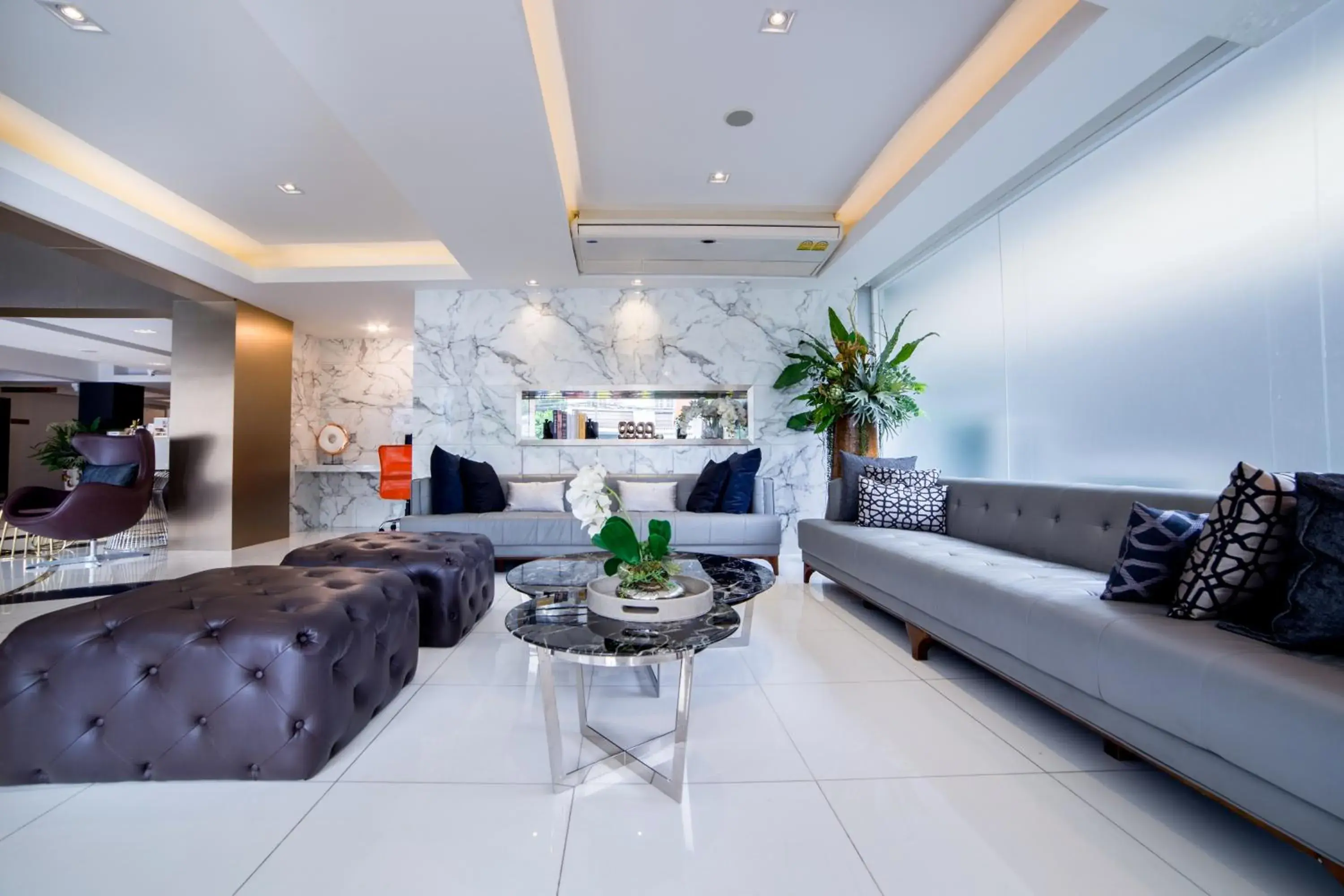 Lobby or reception in Cubic Pratunam Lobby or reception in Cubic Pratunam