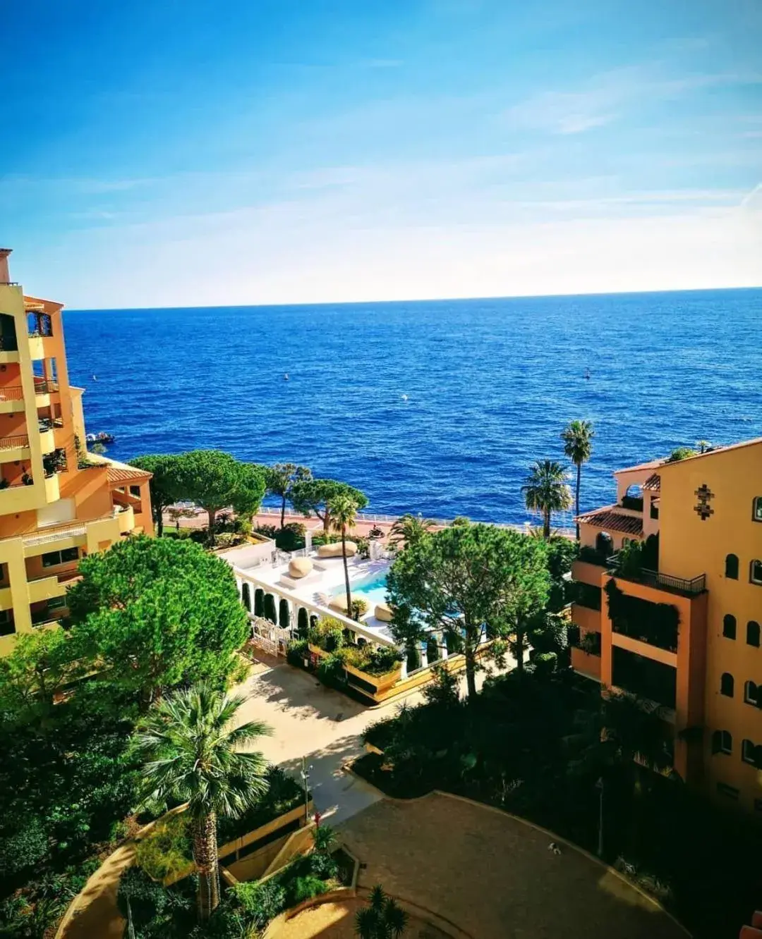 Bird's eye view in Columbus Hotel Monte-Carlo, Curio Collection by Hilton Bird's eye view in Columbus Hotel Monte-Carlo, Curio Collection by Hilton