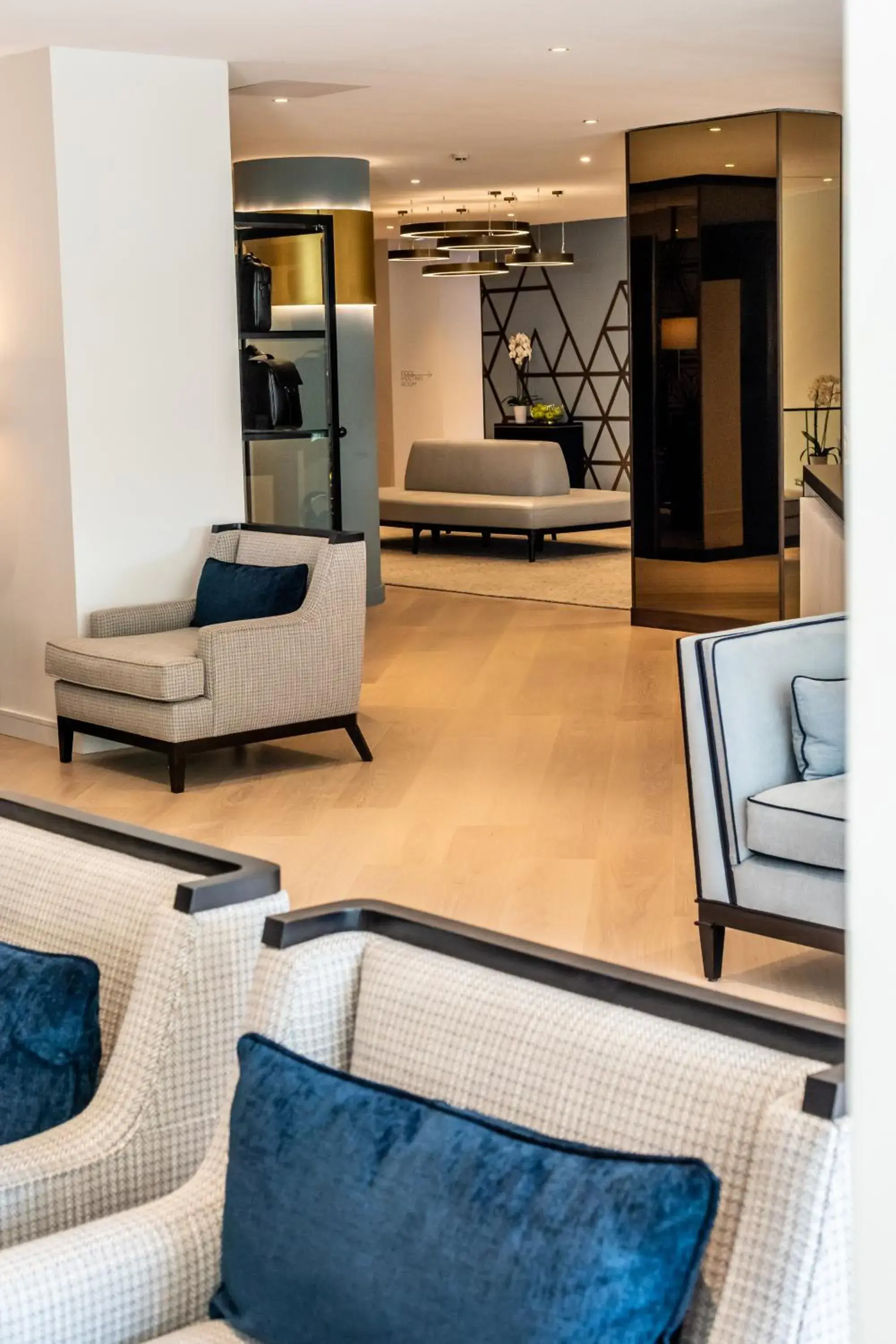 Lobby or reception in Columbus Hotel Monte-Carlo, Curio Collection by Hilton Lobby or reception in Columbus Hotel Monte-Carlo, Curio Collection by Hilton