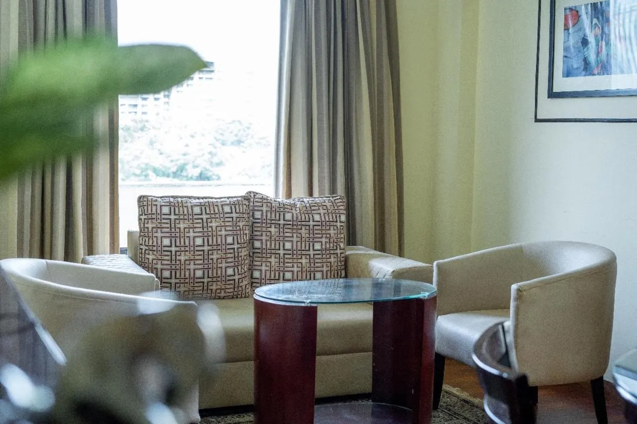 Living room in Enkay Residency V Block-Cyber City