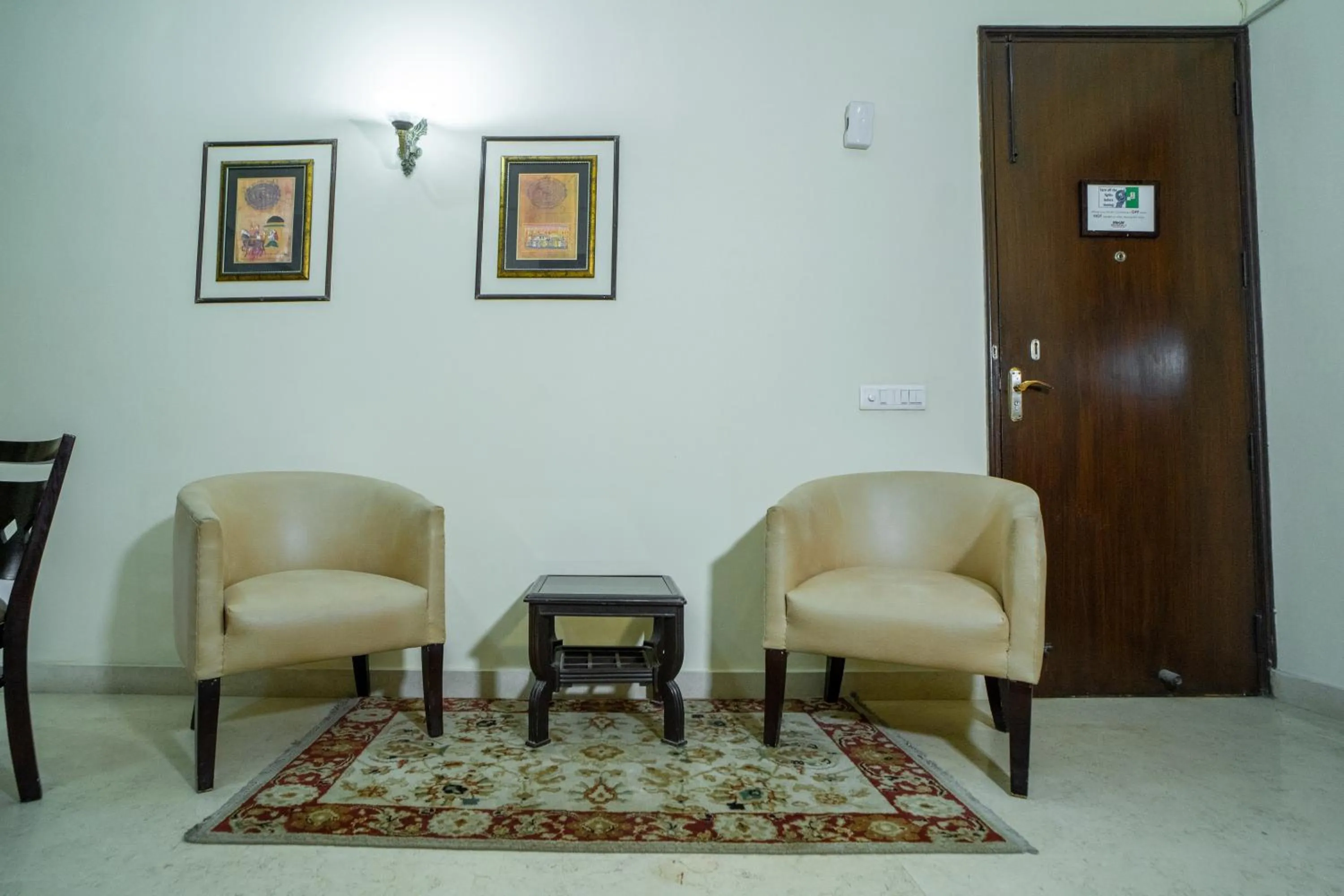 Living room in Enkay Residency V Block-Cyber City