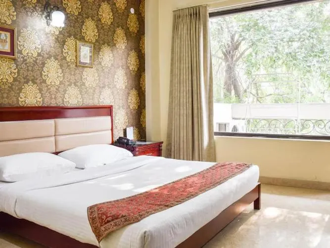 Photo of the whole room, Bed in Enkay Residency V Block-Cyber City