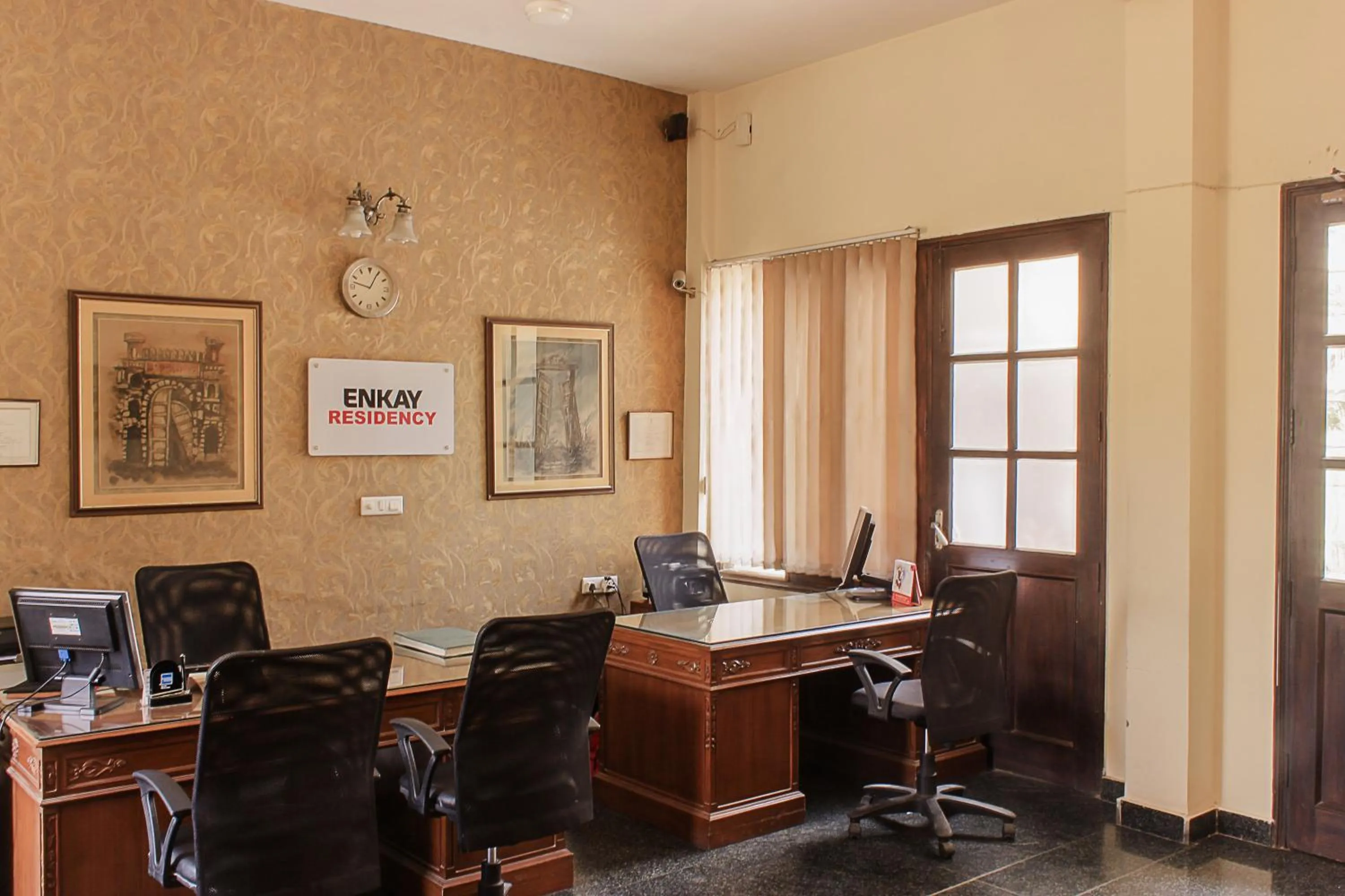 Lobby or reception in Enkay Residency V Block-Cyber City