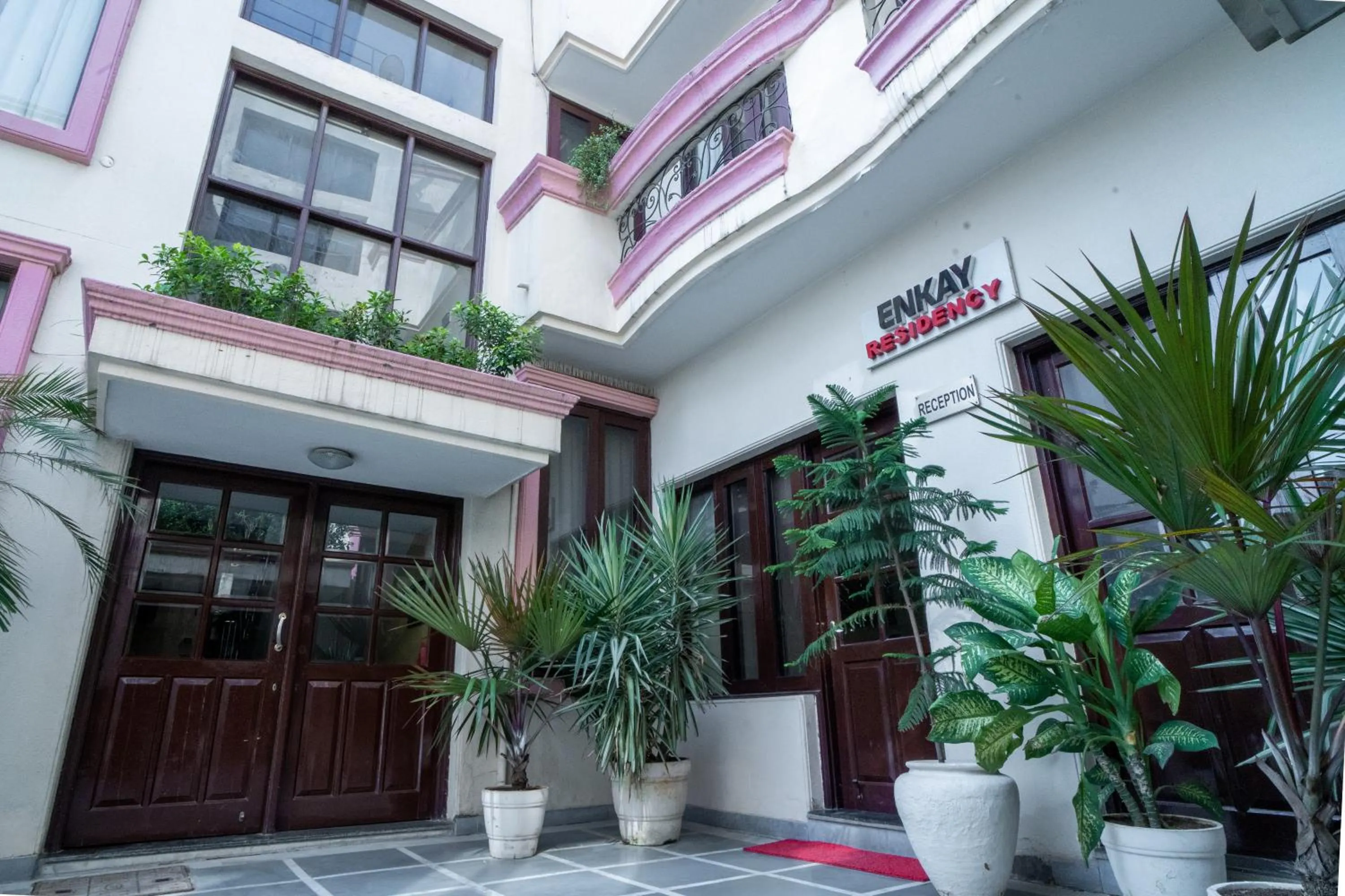 Facade/entrance in Enkay Residency V Block-Cyber City