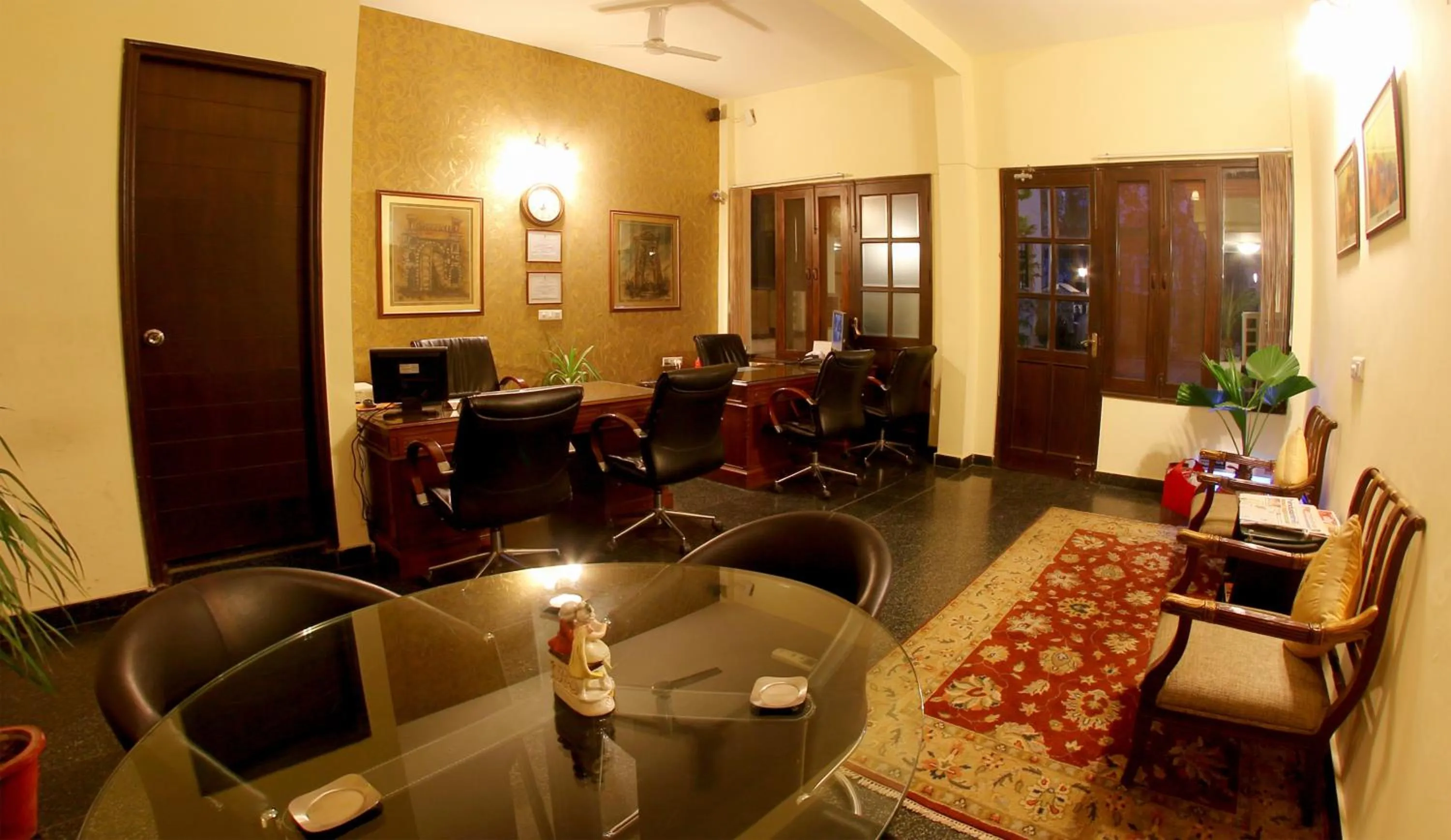 Night in Enkay Residency V Block-Cyber City