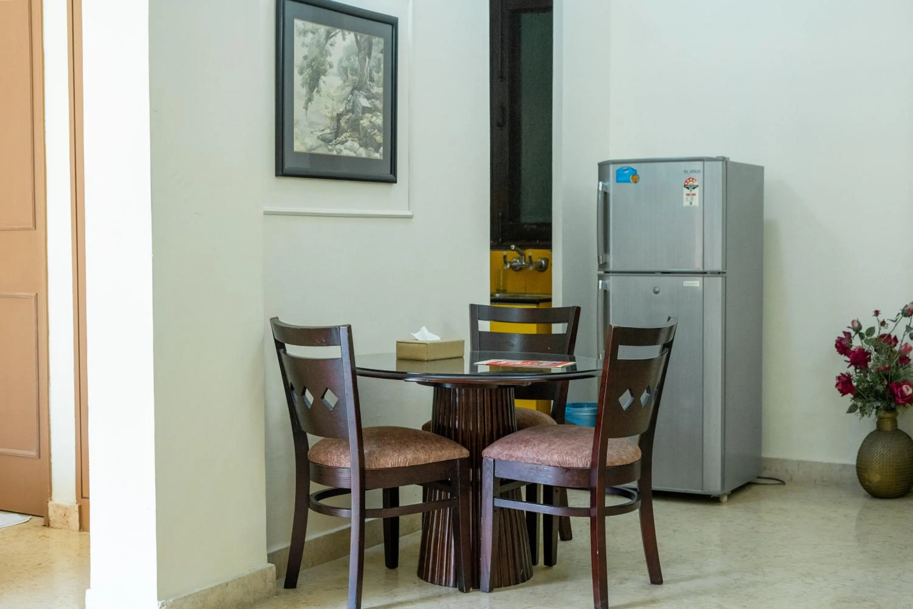 Living room in Enkay Residency V Block-Cyber City