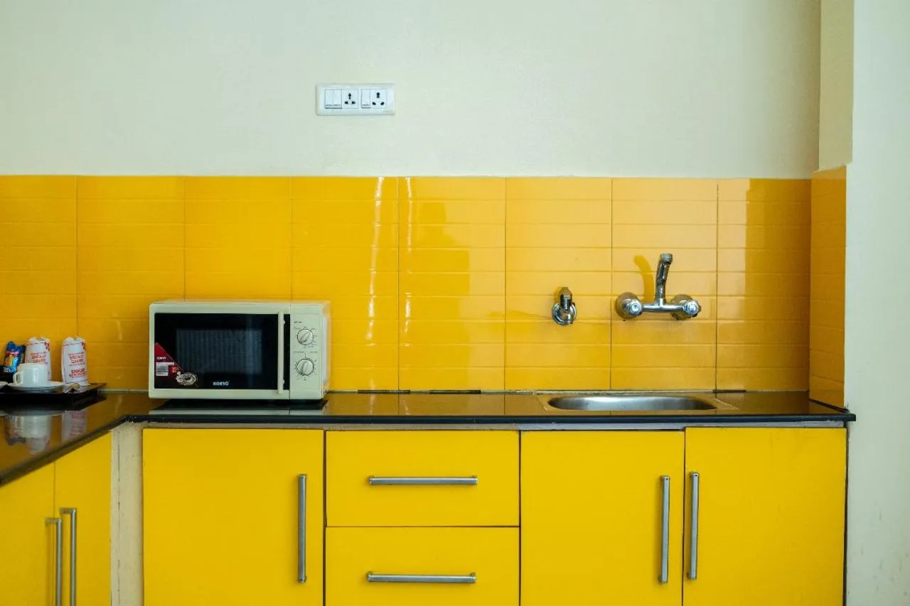 Kitchen or kitchenette in Enkay Residency V Block-Cyber City