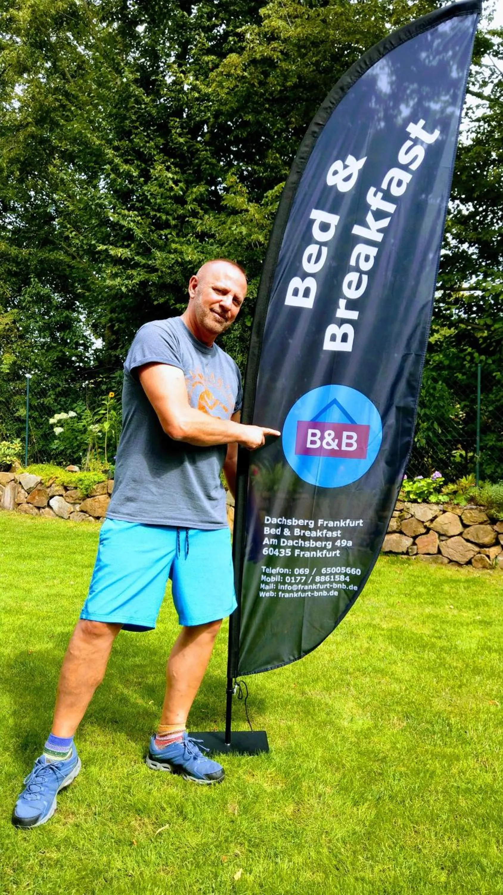 People in Frankfurt Bed & Breakfast