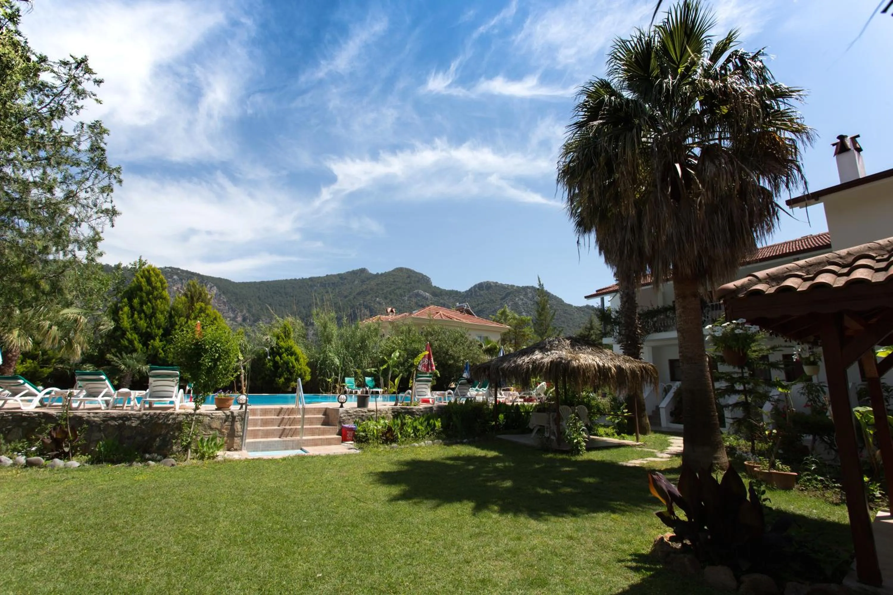 Garden view in Dalyan Garden Pension